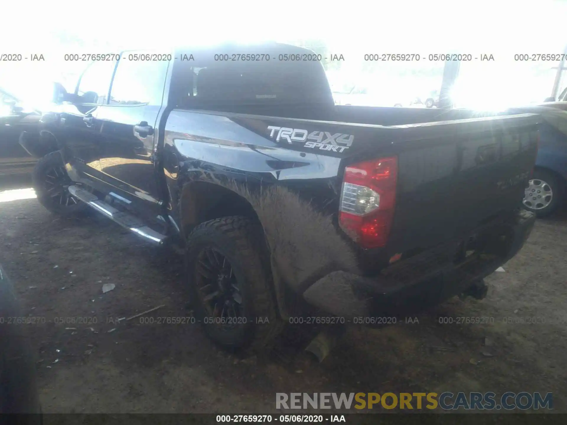 3 Photograph of a damaged car 5TFDW5F19KX787585 TOYOTA TUNDRA 2019