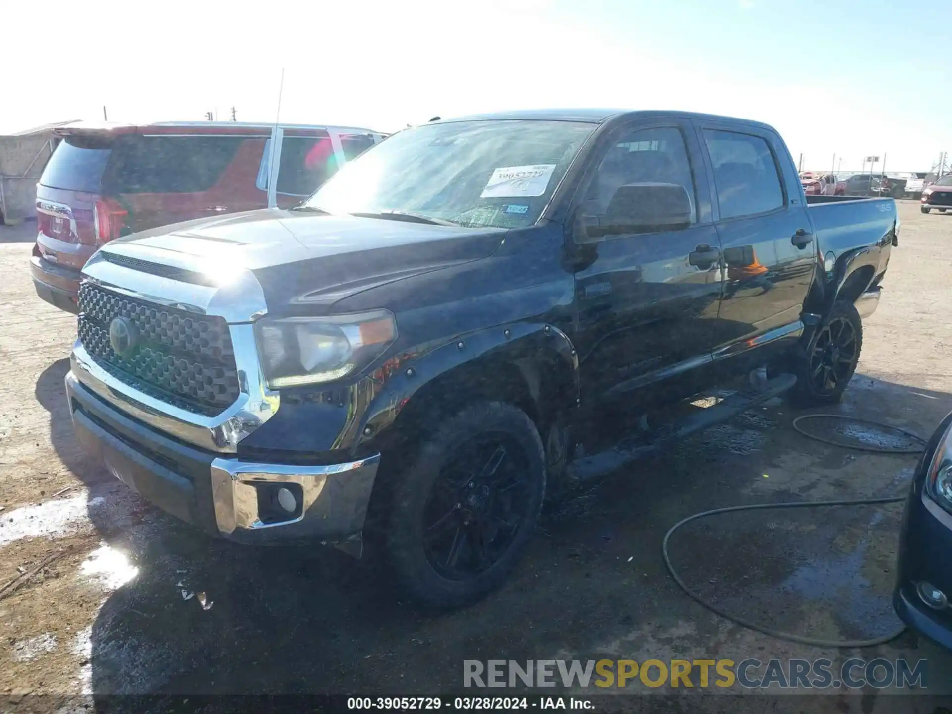 2 Photograph of a damaged car 5TFDW5F19KX814087 TOYOTA TUNDRA 2019