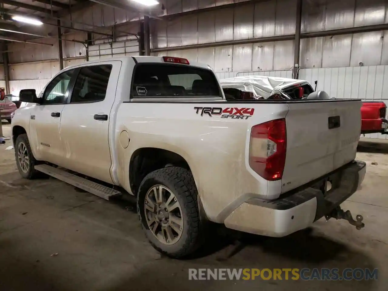 3 Photograph of a damaged car 5TFDW5F19KX822416 TOYOTA TUNDRA 2019