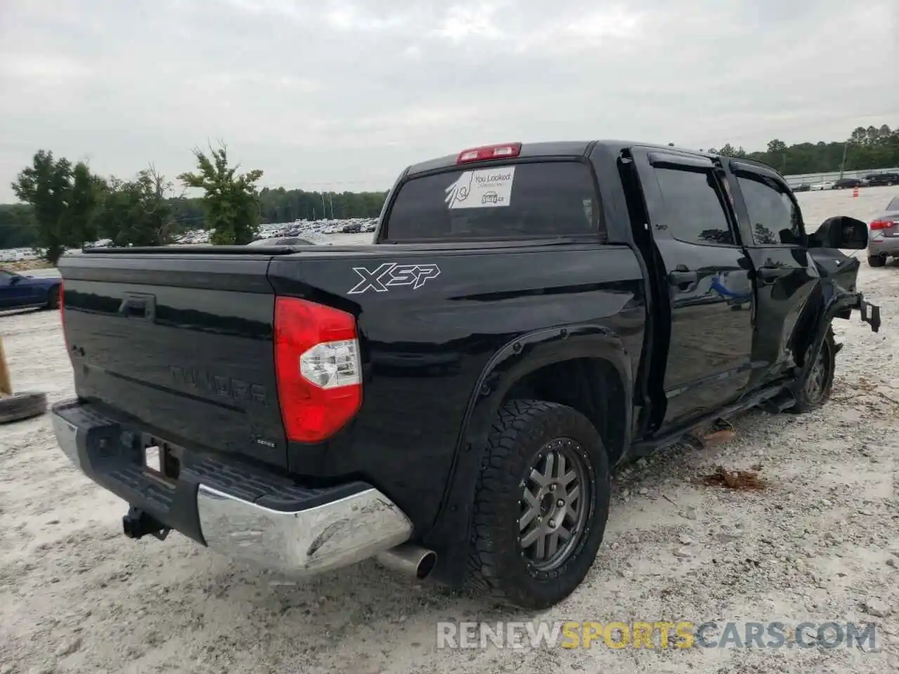 4 Photograph of a damaged car 5TFDW5F19KX832220 TOYOTA TUNDRA 2019