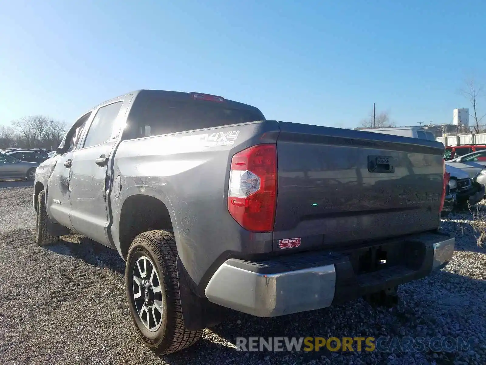 3 Photograph of a damaged car 5TFDW5F19KX855948 TOYOTA TUNDRA 2019