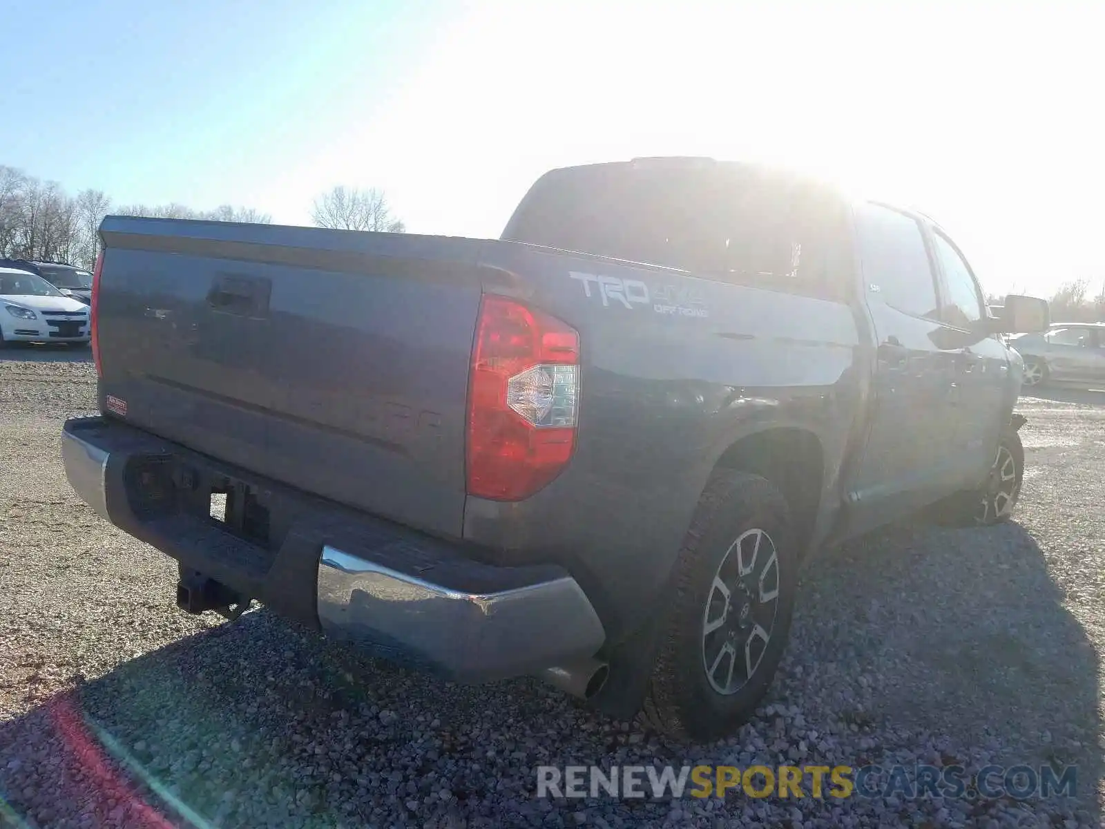 4 Photograph of a damaged car 5TFDW5F19KX855948 TOYOTA TUNDRA 2019