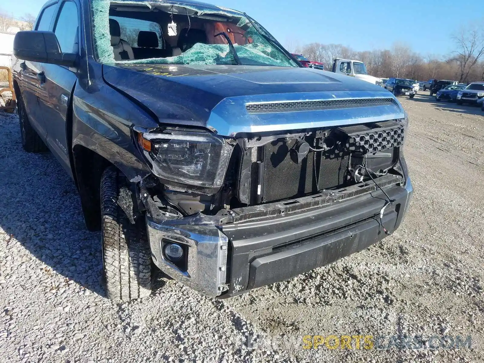 9 Photograph of a damaged car 5TFDW5F19KX855948 TOYOTA TUNDRA 2019