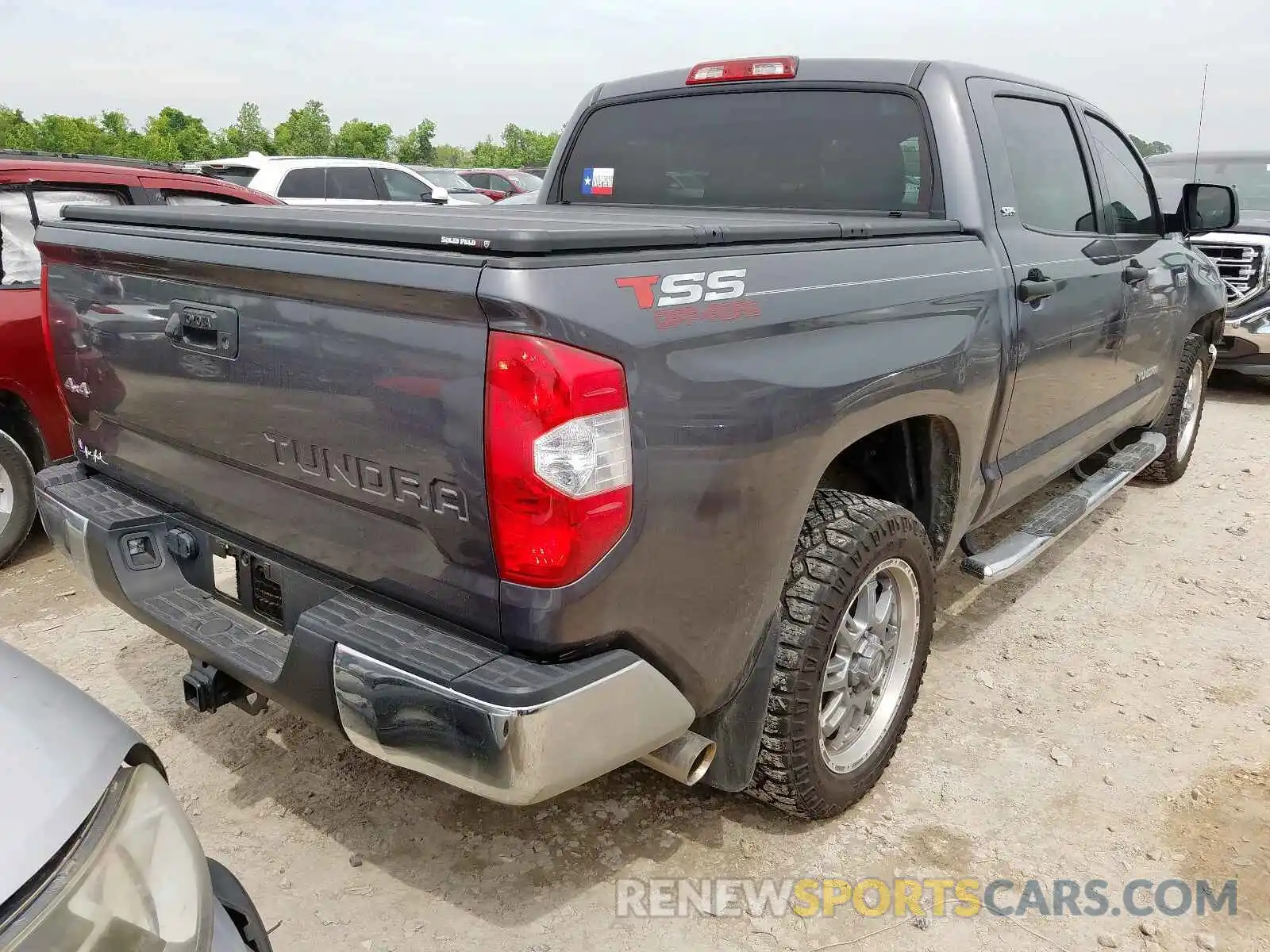 4 Photograph of a damaged car 5TFDW5F1XKX819721 TOYOTA TUNDRA 2019