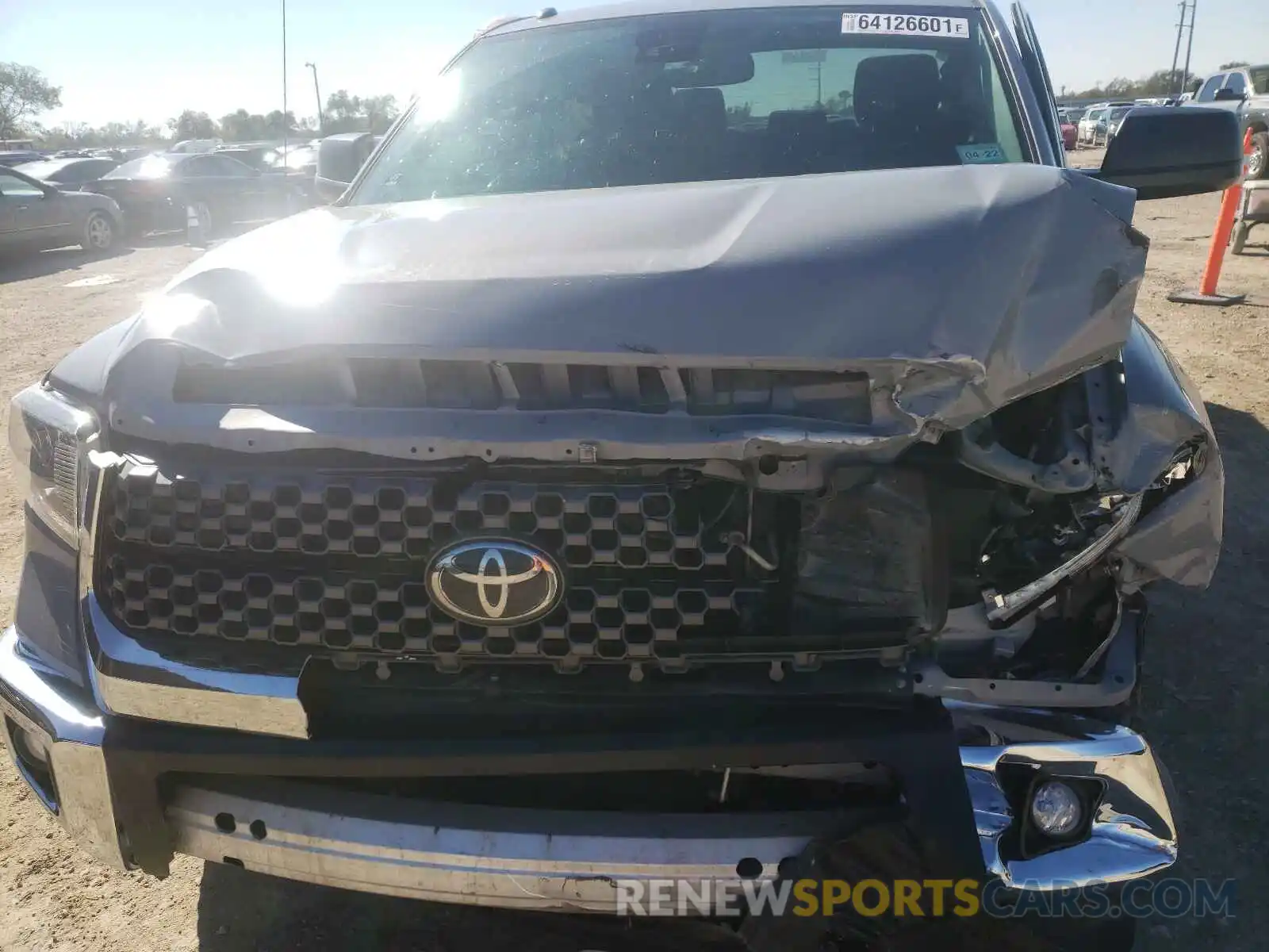 7 Photograph of a damaged car 5TFDW5F1XKX845297 TOYOTA TUNDRA 2019