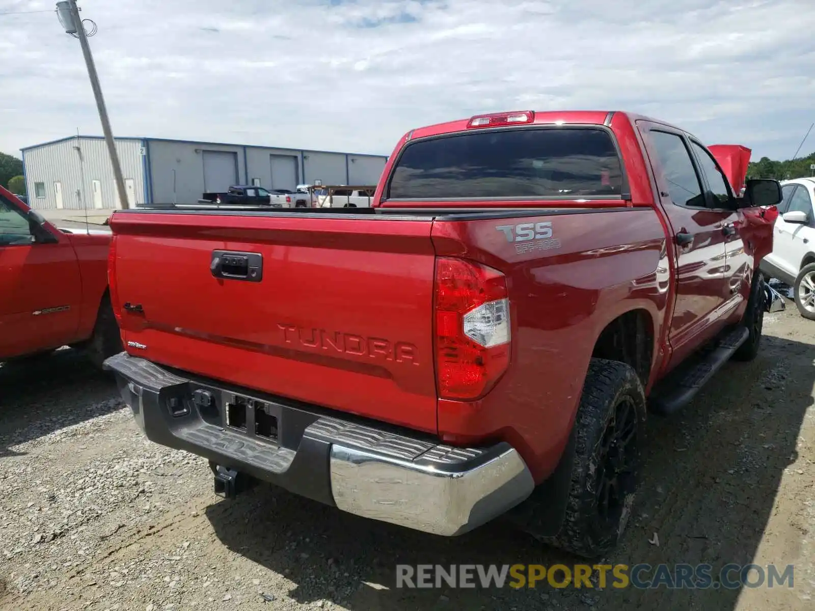 4 Photograph of a damaged car 5TFDW5F1XKX854890 TOYOTA TUNDRA 2019