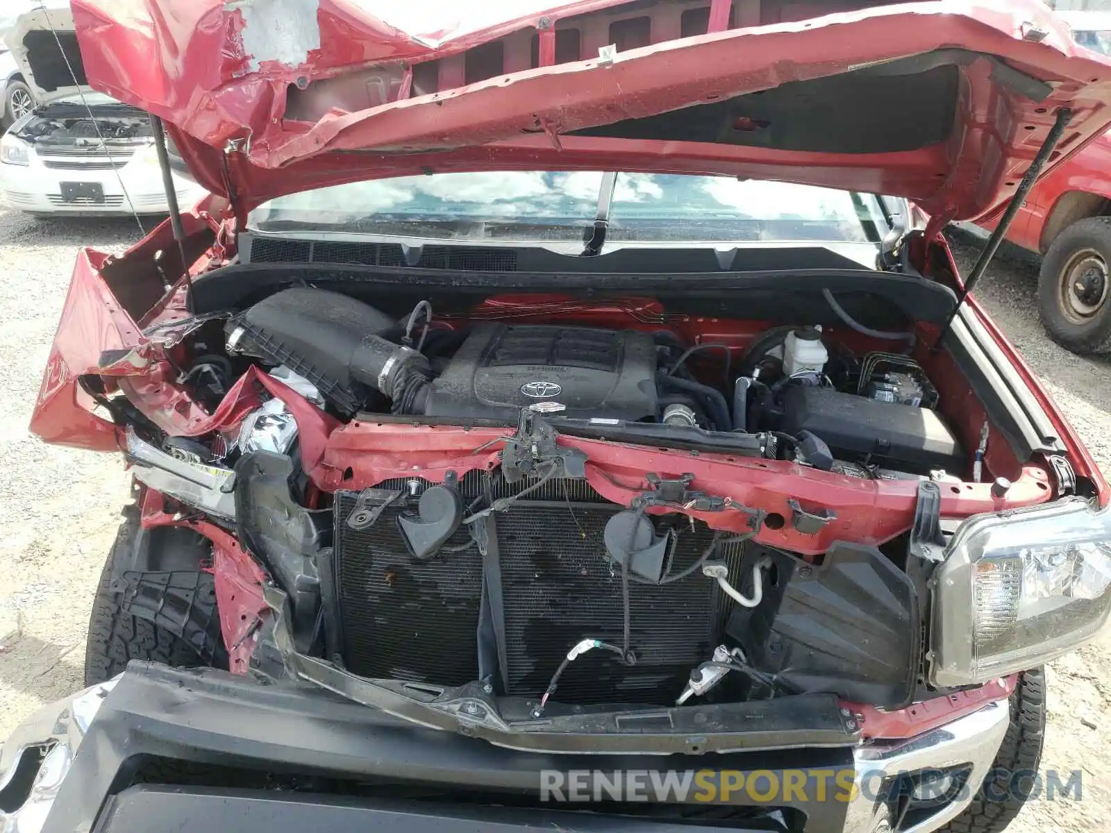 7 Photograph of a damaged car 5TFDW5F1XKX854890 TOYOTA TUNDRA 2019