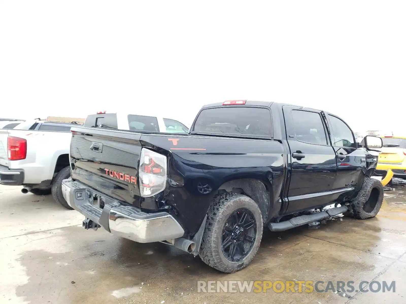 4 Фотография поврежденного автомобиля 5TFDW5F1XKX866473 TOYOTA TUNDRA 2019