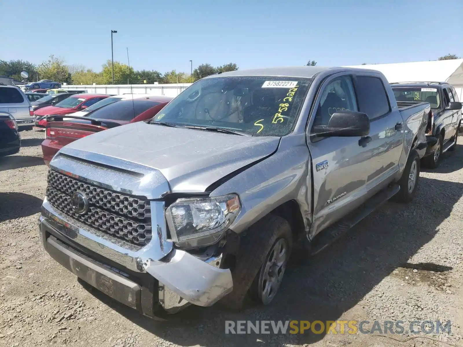 2 Фотография поврежденного автомобиля 5TFDY5F10KX808494 TOYOTA TUNDRA 2019