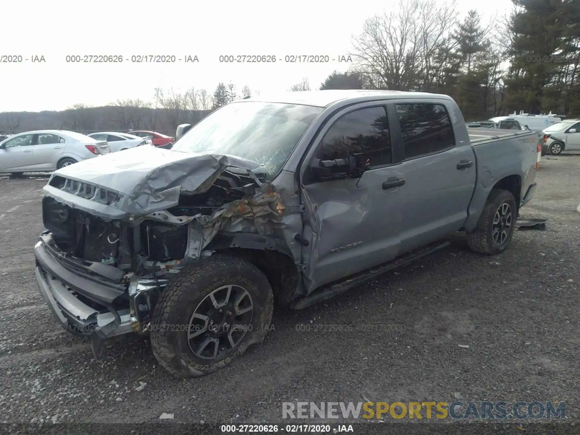 2 Photograph of a damaged car 5TFDY5F10KX809385 TOYOTA TUNDRA 2019