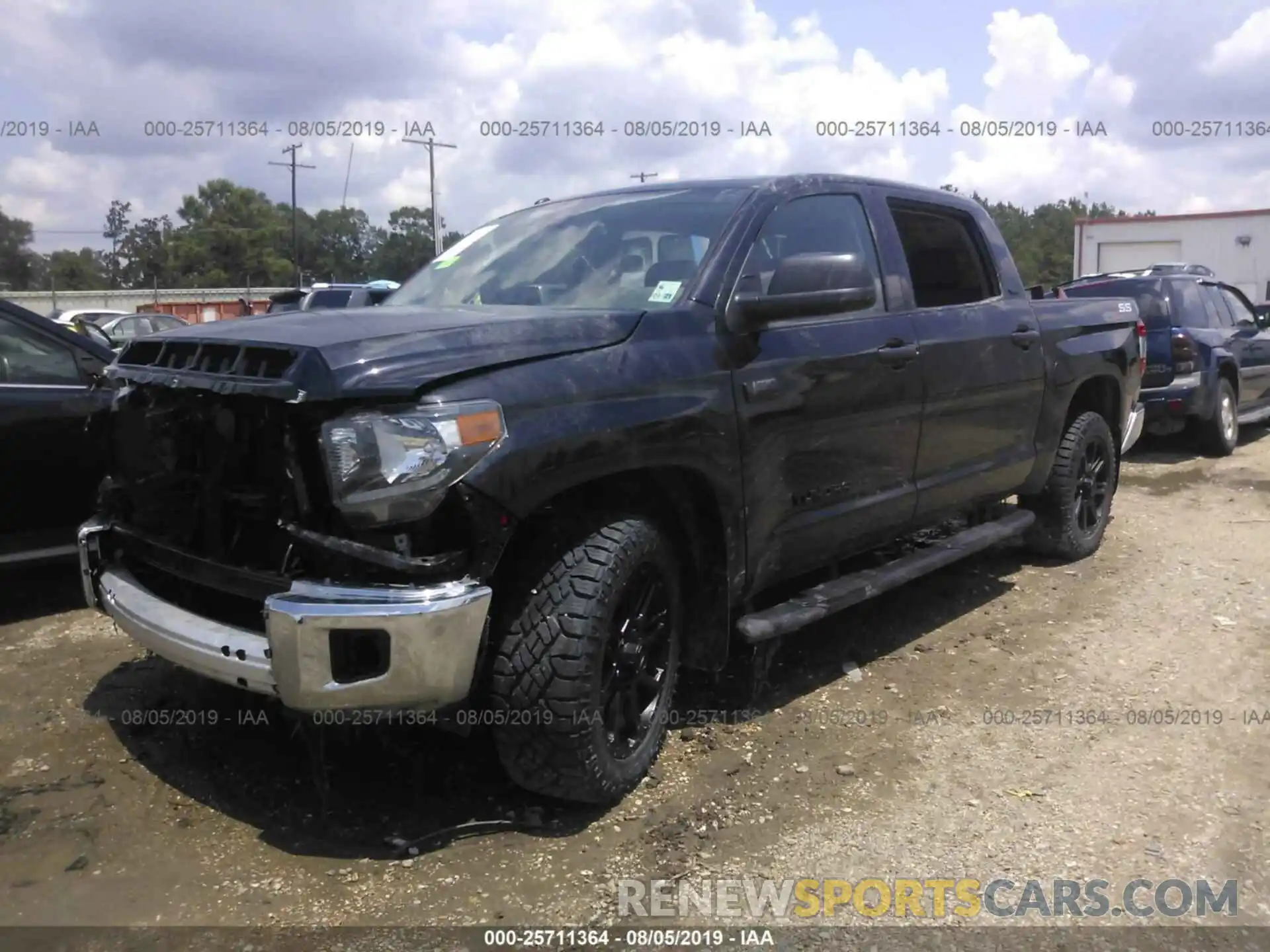 2 Photograph of a damaged car 5TFDY5F10KX839566 TOYOTA TUNDRA 2019