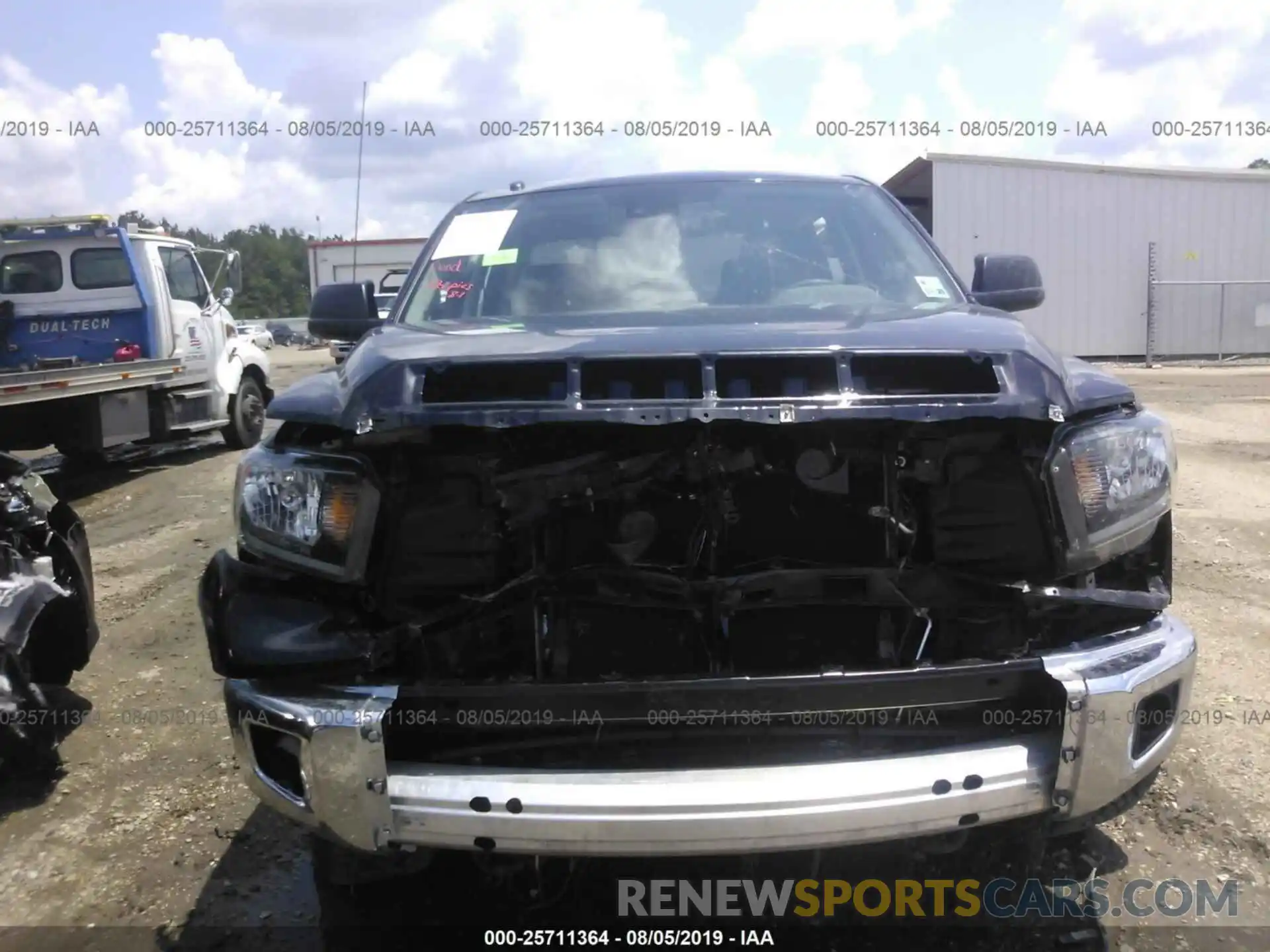 6 Photograph of a damaged car 5TFDY5F10KX839566 TOYOTA TUNDRA 2019