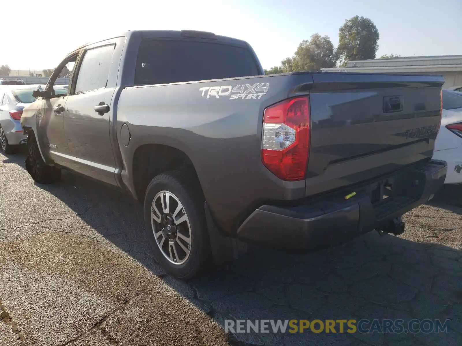 3 Photograph of a damaged car 5TFDY5F10KX848381 TOYOTA TUNDRA 2019