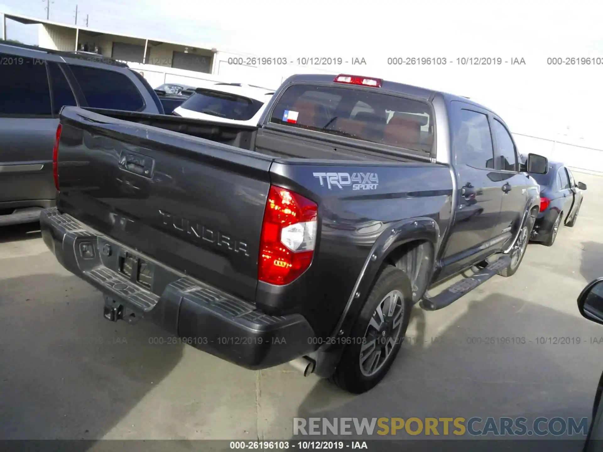 4 Photograph of a damaged car 5TFDY5F11KX791429 TOYOTA TUNDRA 2019