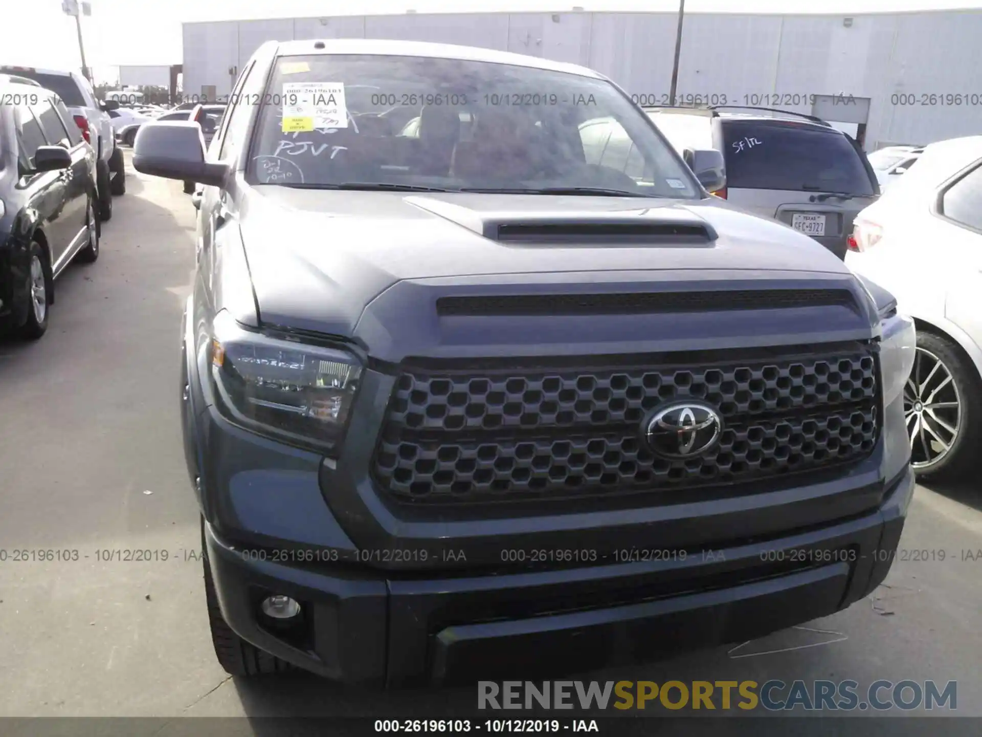 6 Photograph of a damaged car 5TFDY5F11KX791429 TOYOTA TUNDRA 2019