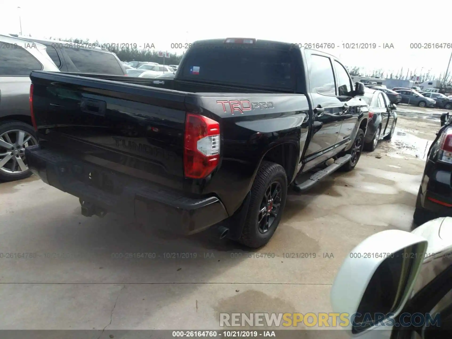 4 Фотография поврежденного автомобиля 5TFDY5F11KX795884 TOYOTA TUNDRA 2019