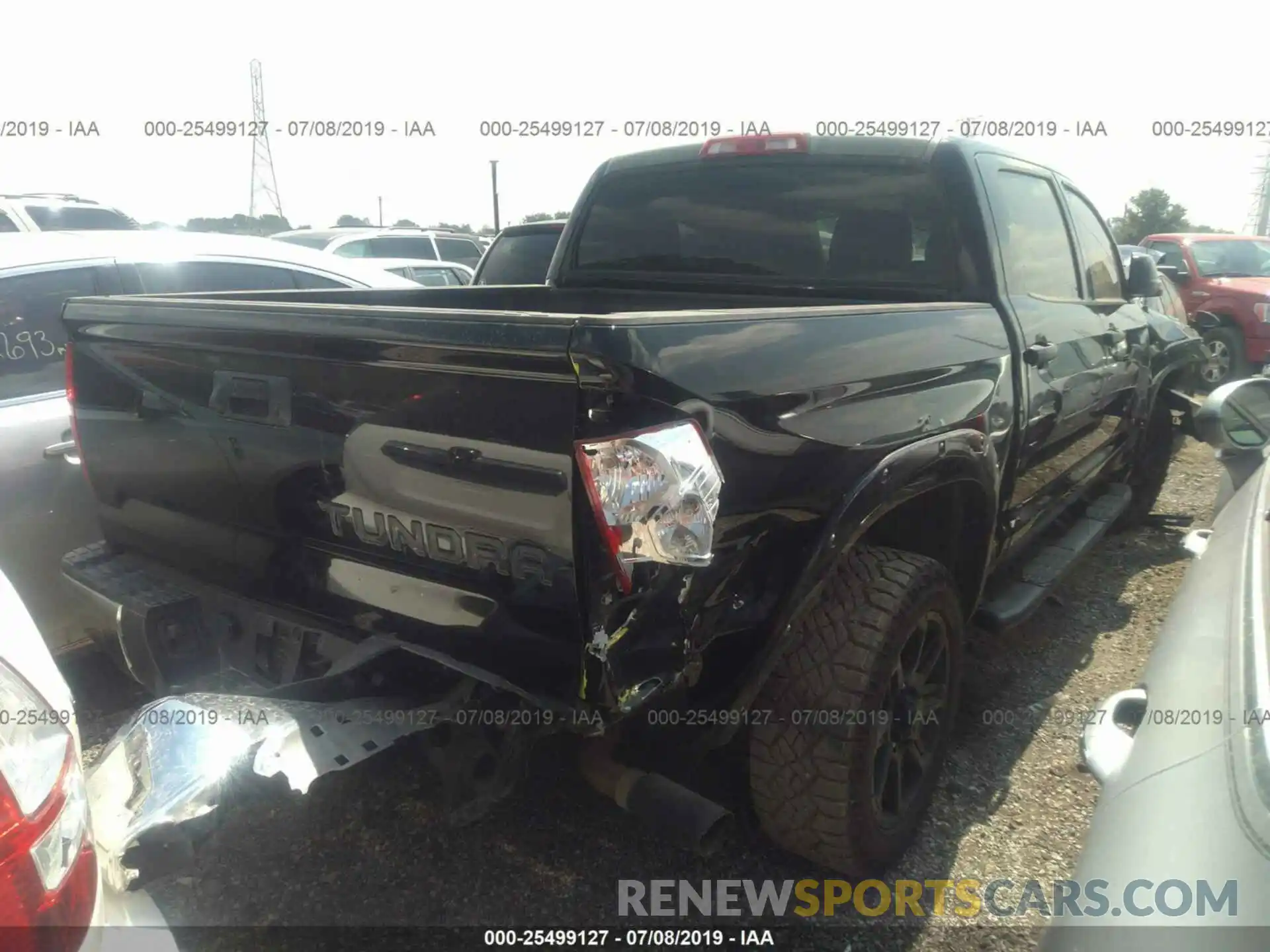 4 Photograph of a damaged car 5TFDY5F11KX805474 TOYOTA TUNDRA 2019