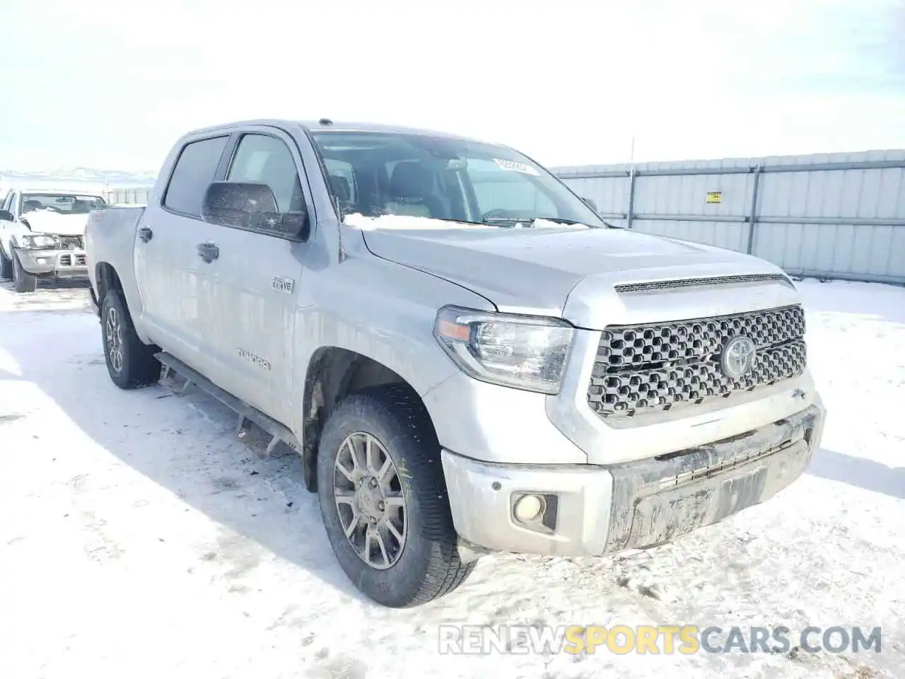 1 Photograph of a damaged car 5TFDY5F11KX808987 TOYOTA TUNDRA 2019