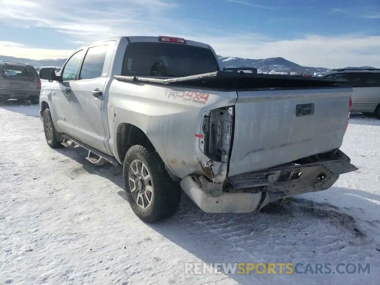 3 Photograph of a damaged car 5TFDY5F11KX808987 TOYOTA TUNDRA 2019