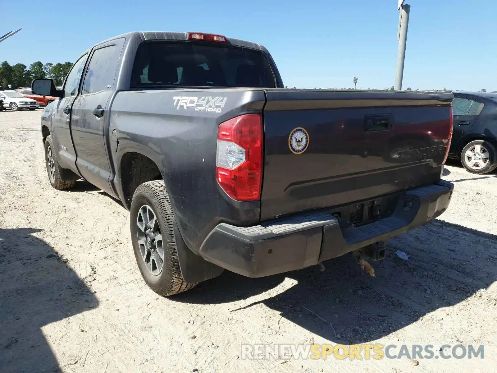 3 Photograph of a damaged car 5TFDY5F11KX815776 TOYOTA TUNDRA 2019