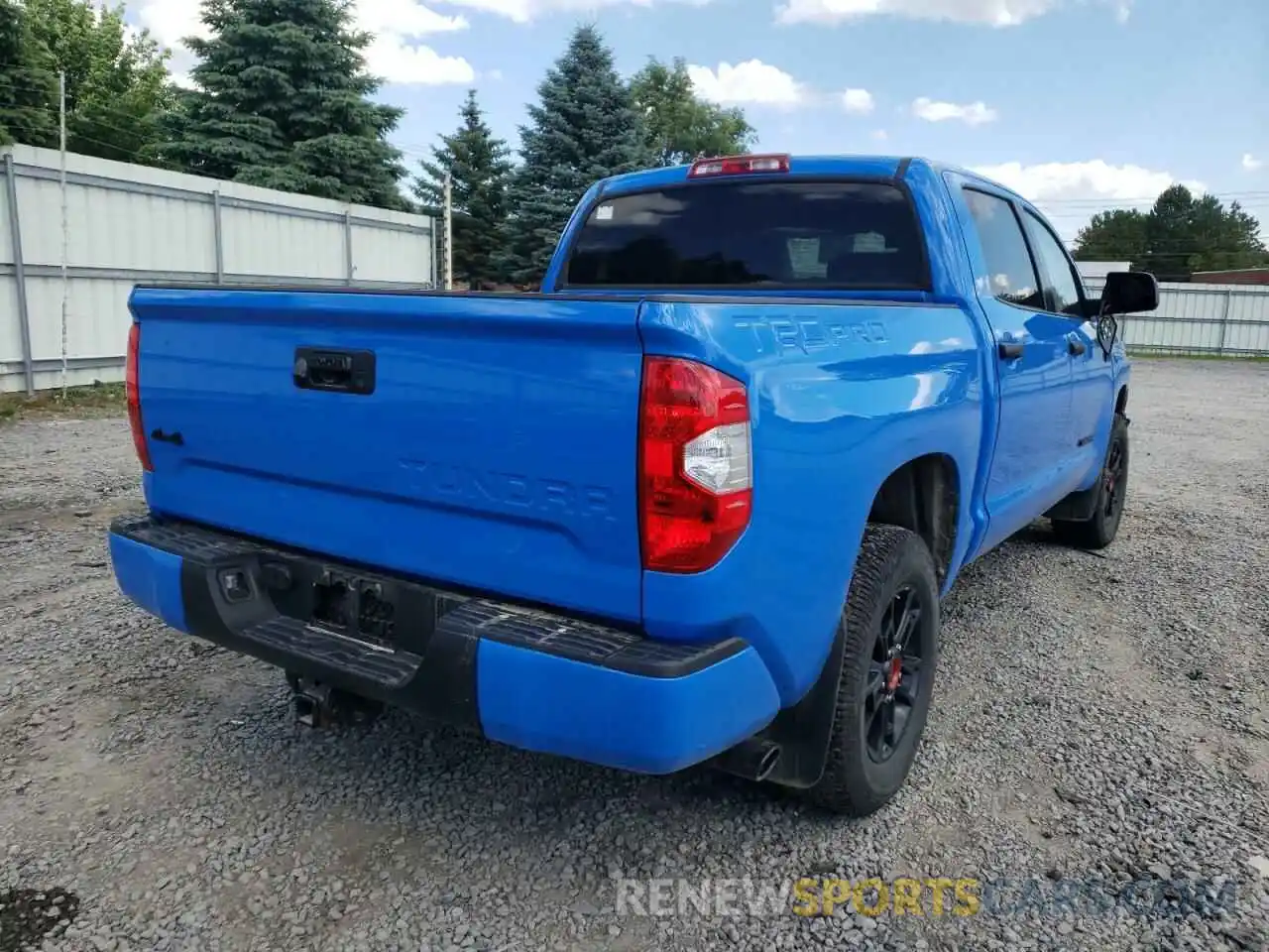 4 Photograph of a damaged car 5TFDY5F11KX827118 TOYOTA TUNDRA 2019