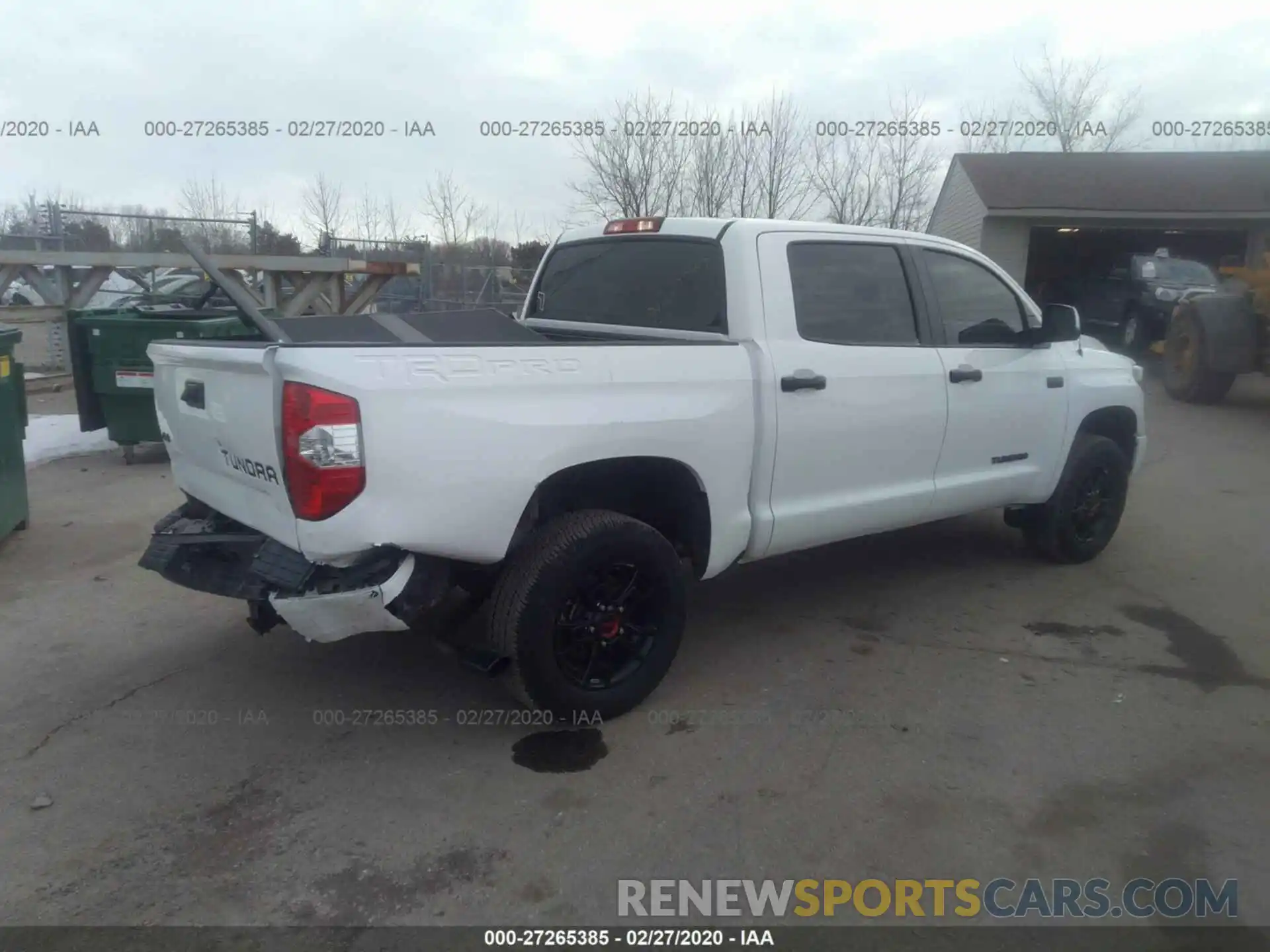 4 Фотография поврежденного автомобиля 5TFDY5F11KX829306 TOYOTA TUNDRA 2019