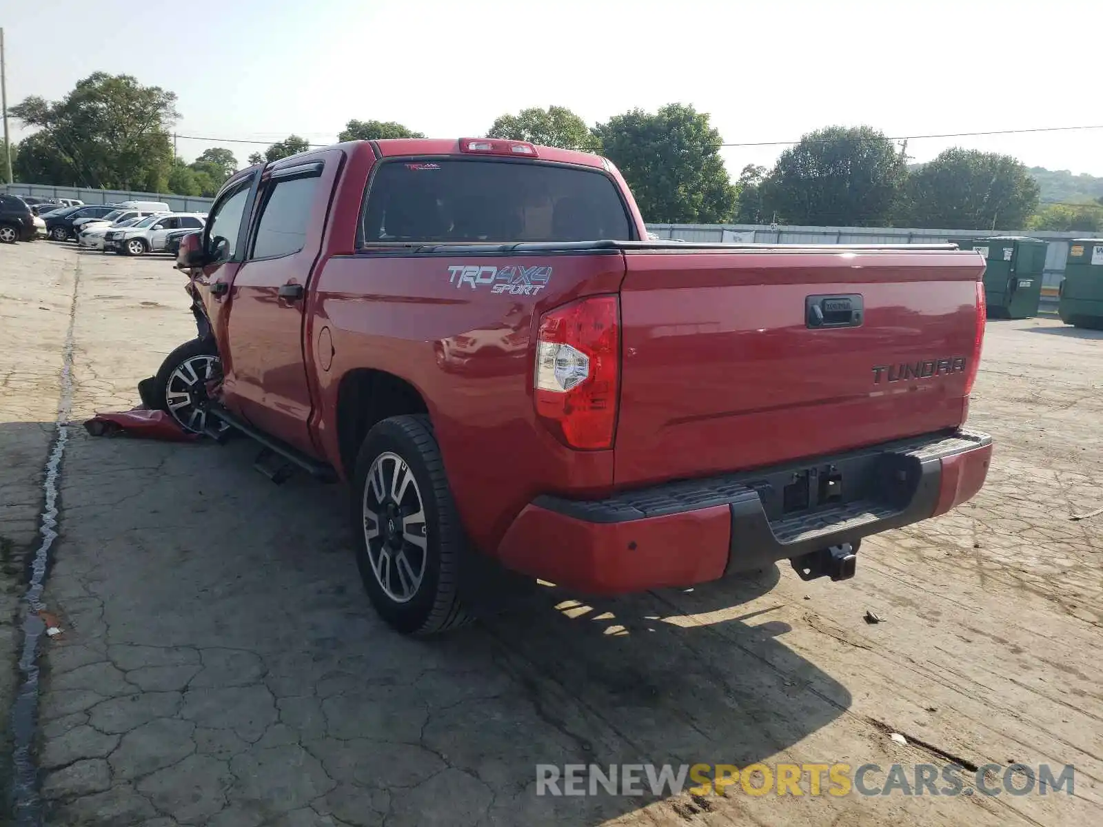 3 Фотография поврежденного автомобиля 5TFDY5F11KX849586 TOYOTA TUNDRA 2019