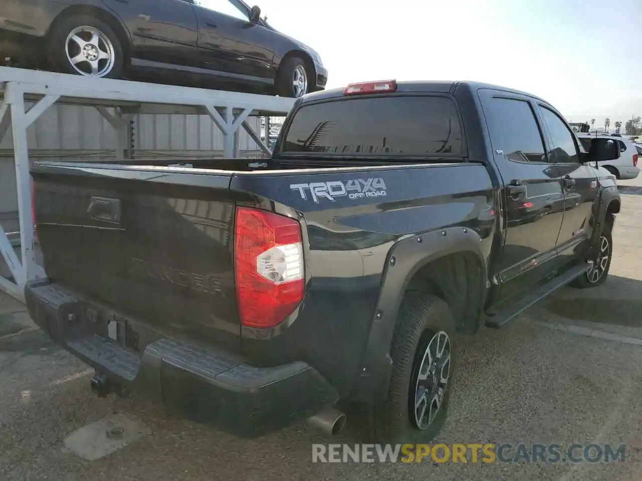 4 Photograph of a damaged car 5TFDY5F11KX850348 TOYOTA TUNDRA 2019