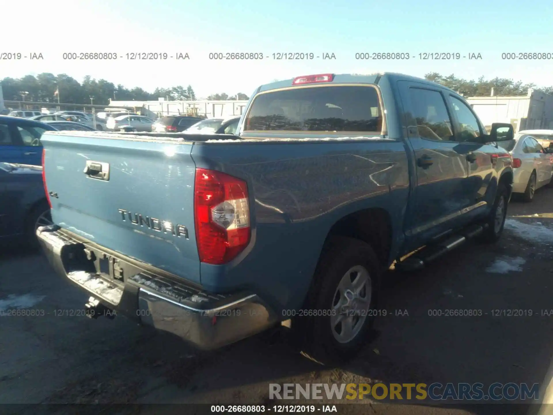 4 Photograph of a damaged car 5TFDY5F11KX858076 TOYOTA TUNDRA 2019