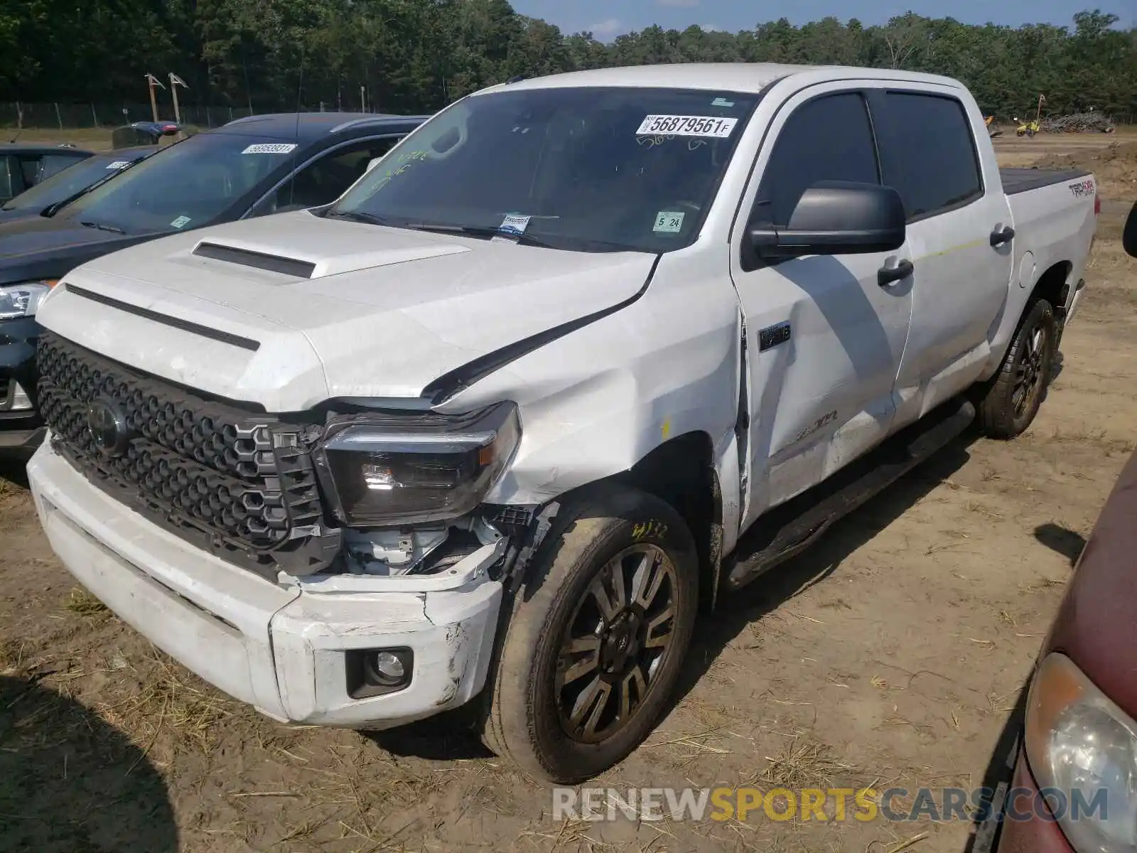 2 Photograph of a damaged car 5TFDY5F12KX812479 TOYOTA TUNDRA 2019