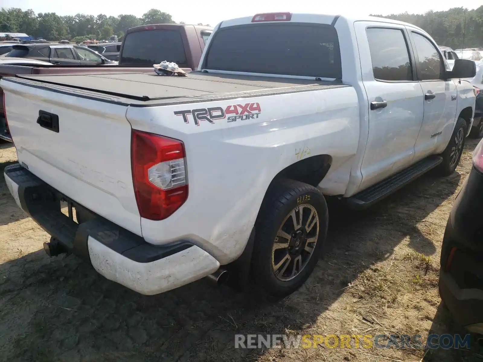 4 Photograph of a damaged car 5TFDY5F12KX812479 TOYOTA TUNDRA 2019