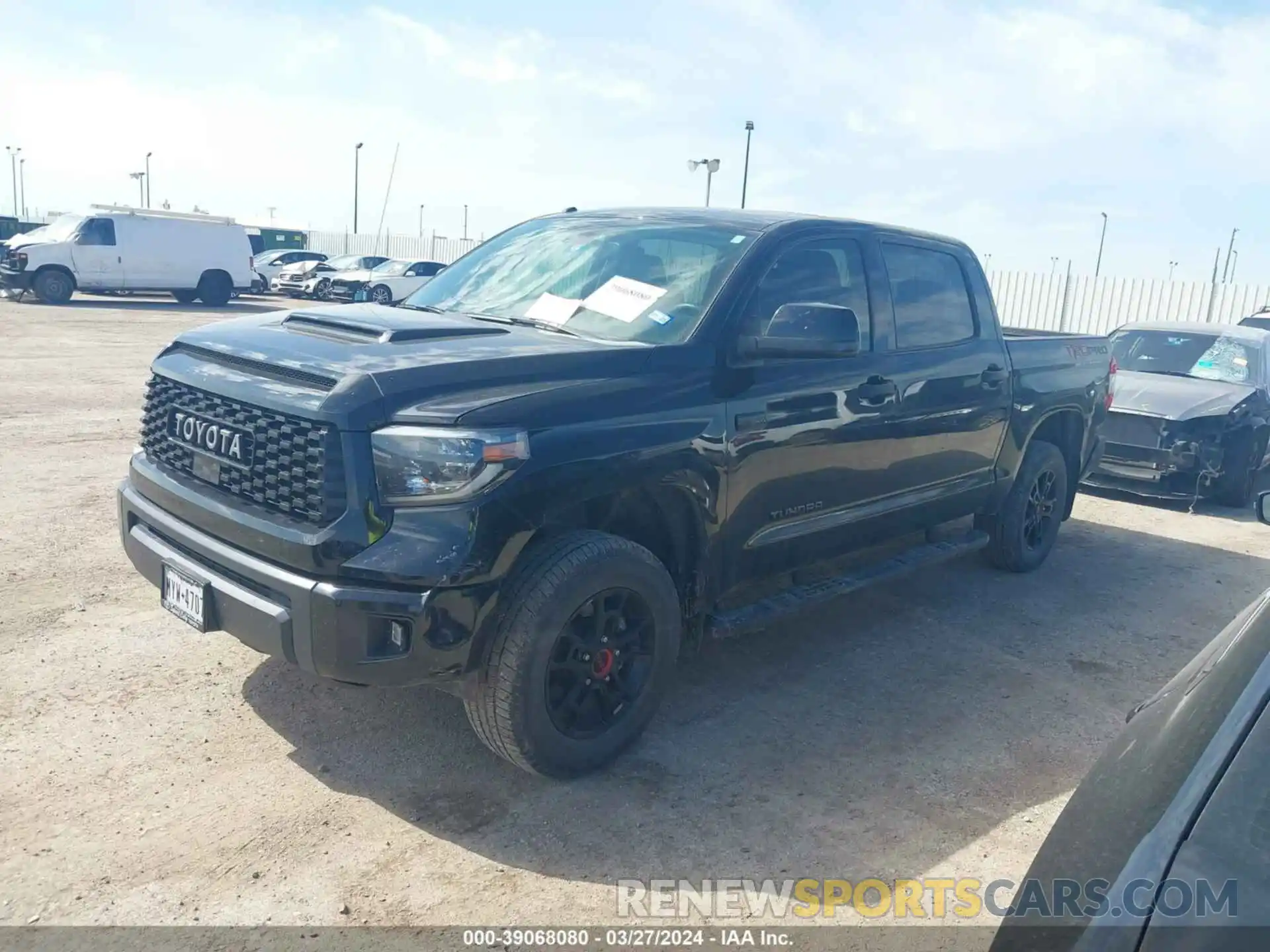 2 Photograph of a damaged car 5TFDY5F12KX859477 TOYOTA TUNDRA 2019