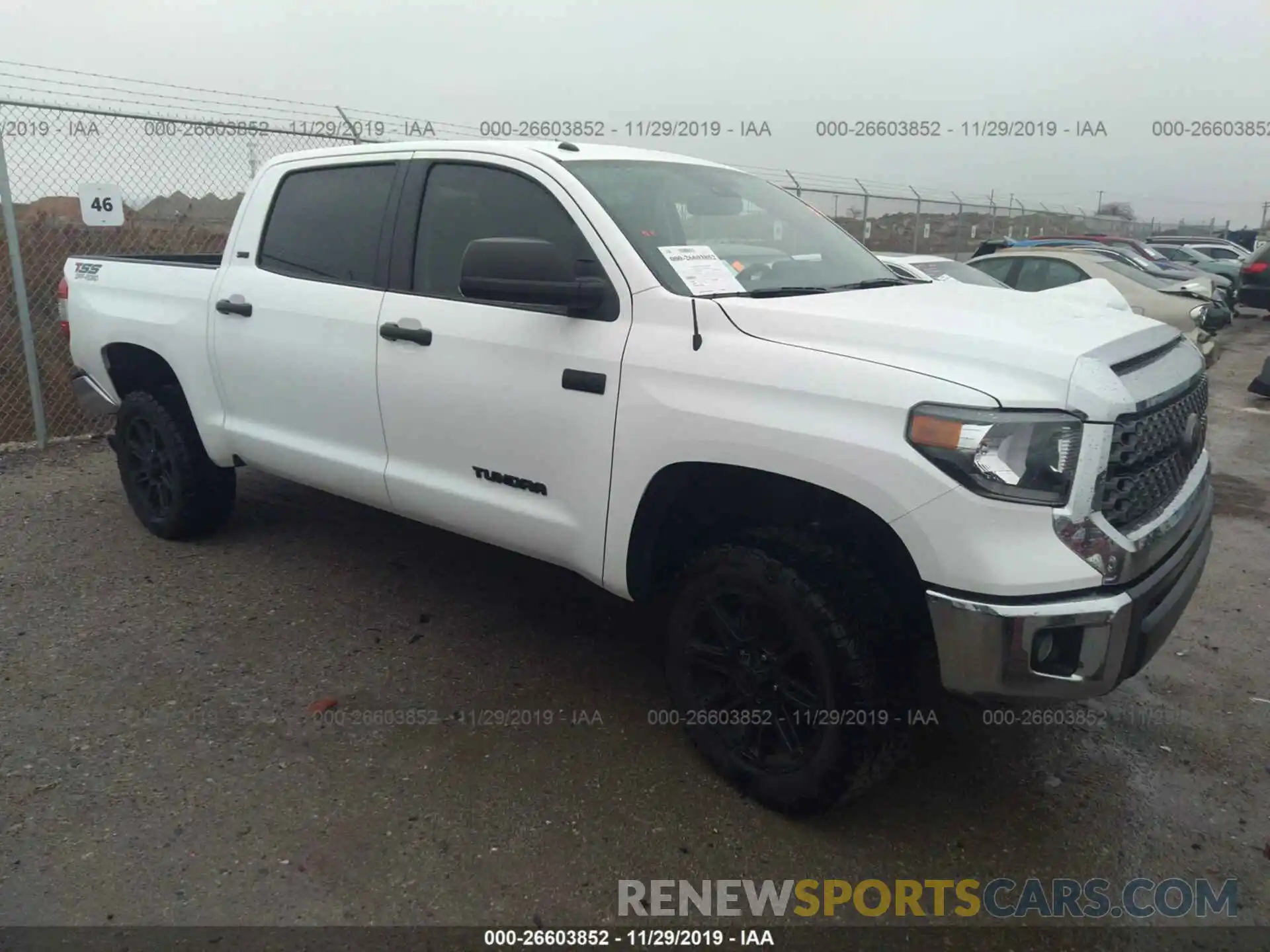 1 Photograph of a damaged car 5TFDY5F13KX781288 TOYOTA TUNDRA 2019