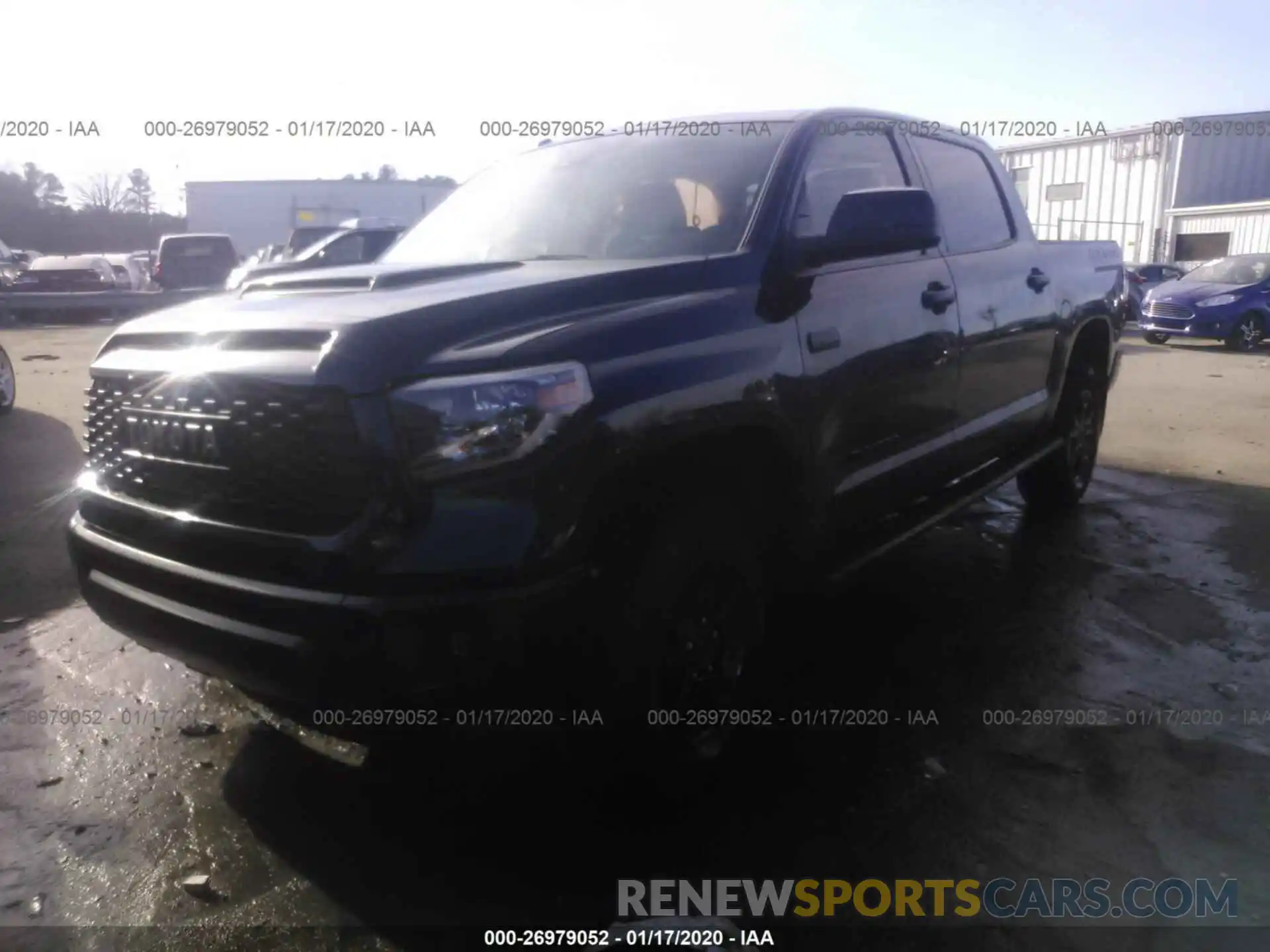 2 Photograph of a damaged car 5TFDY5F13KX793845 TOYOTA TUNDRA 2019