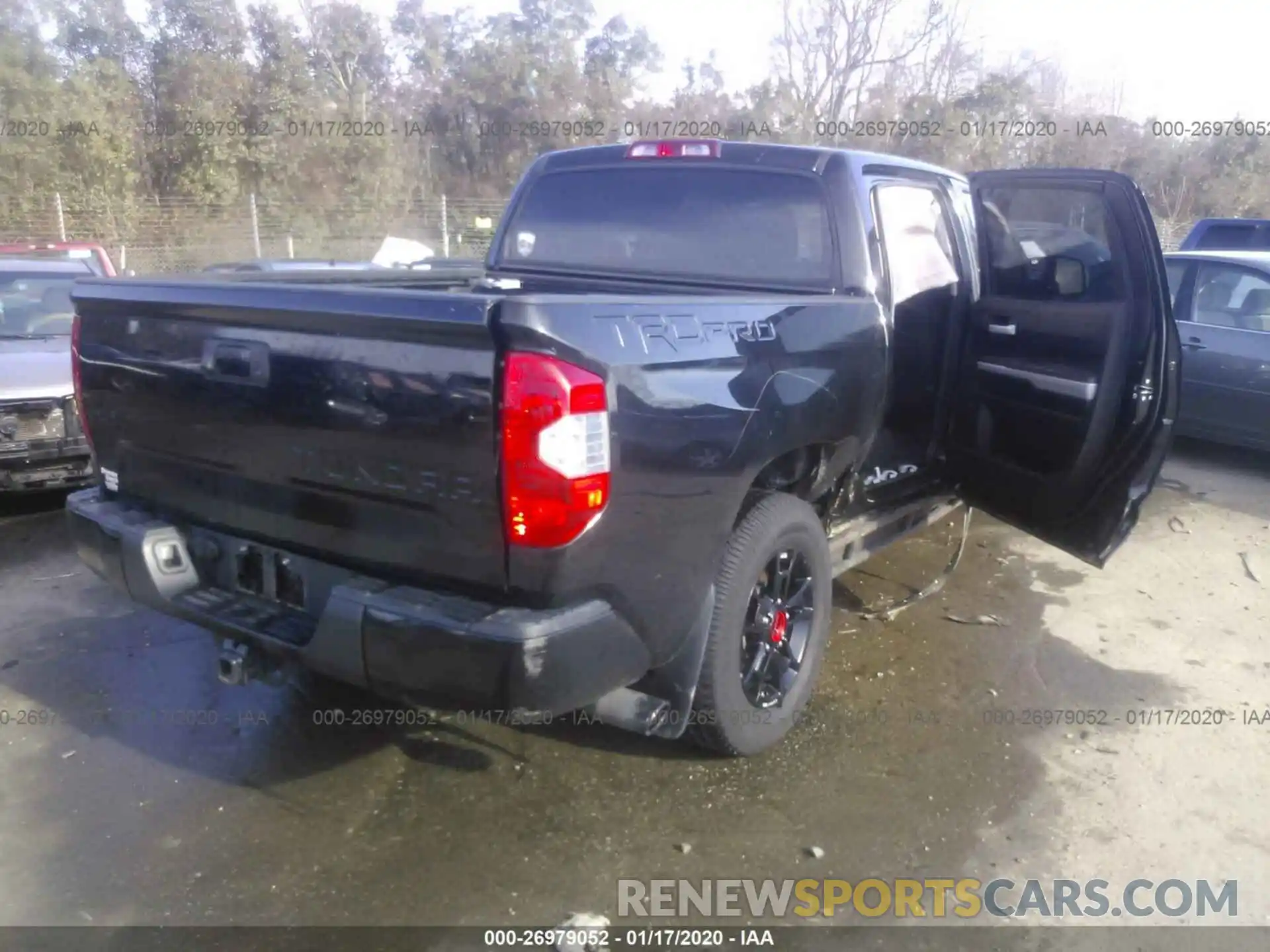 4 Photograph of a damaged car 5TFDY5F13KX793845 TOYOTA TUNDRA 2019