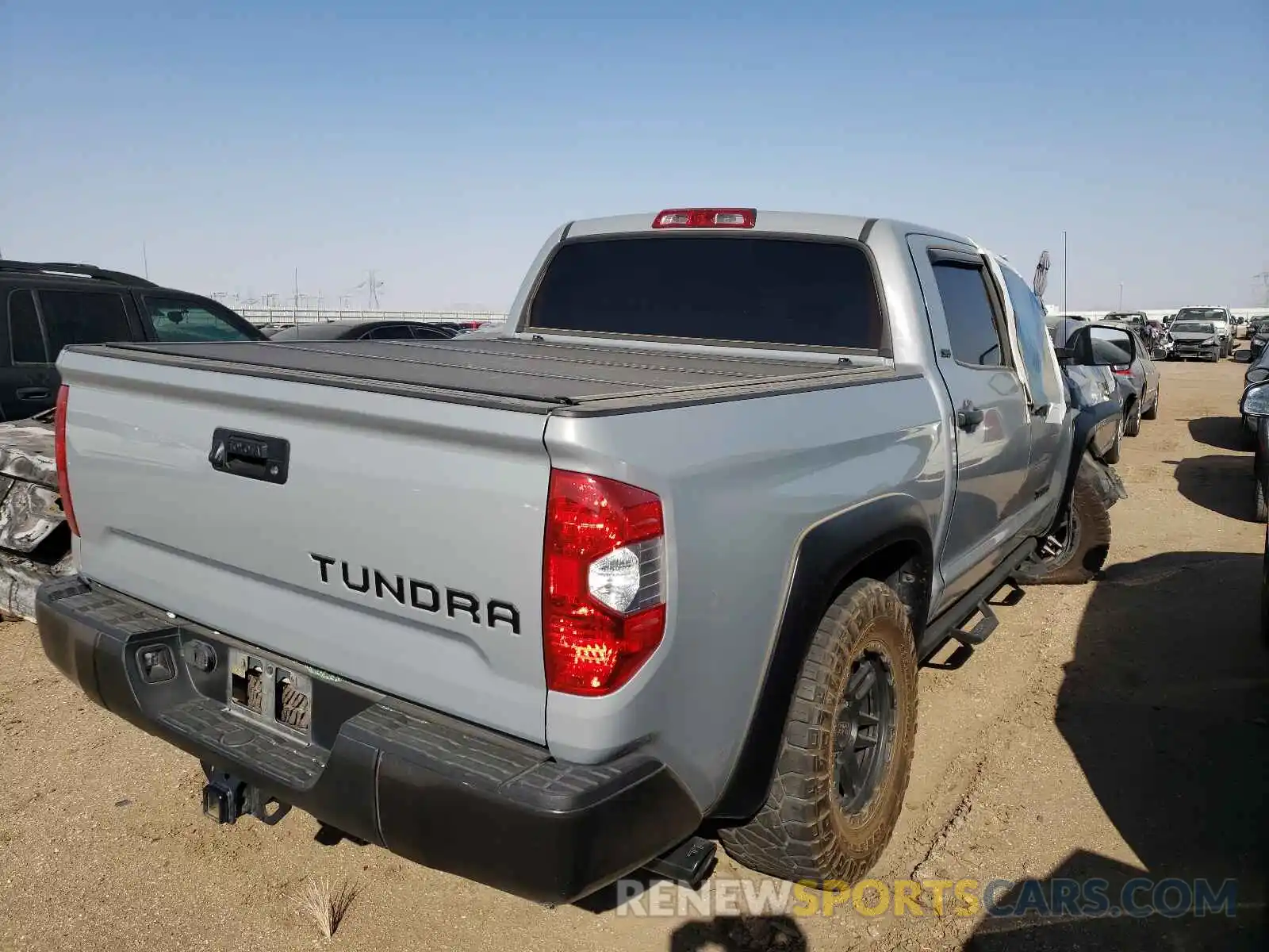 4 Фотография поврежденного автомобиля 5TFDY5F13KX794736 TOYOTA TUNDRA 2019