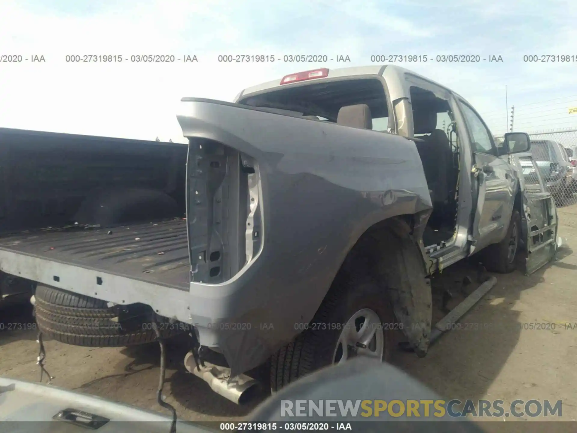 6 Photograph of a damaged car 5TFDY5F13KX811695 TOYOTA TUNDRA 2019