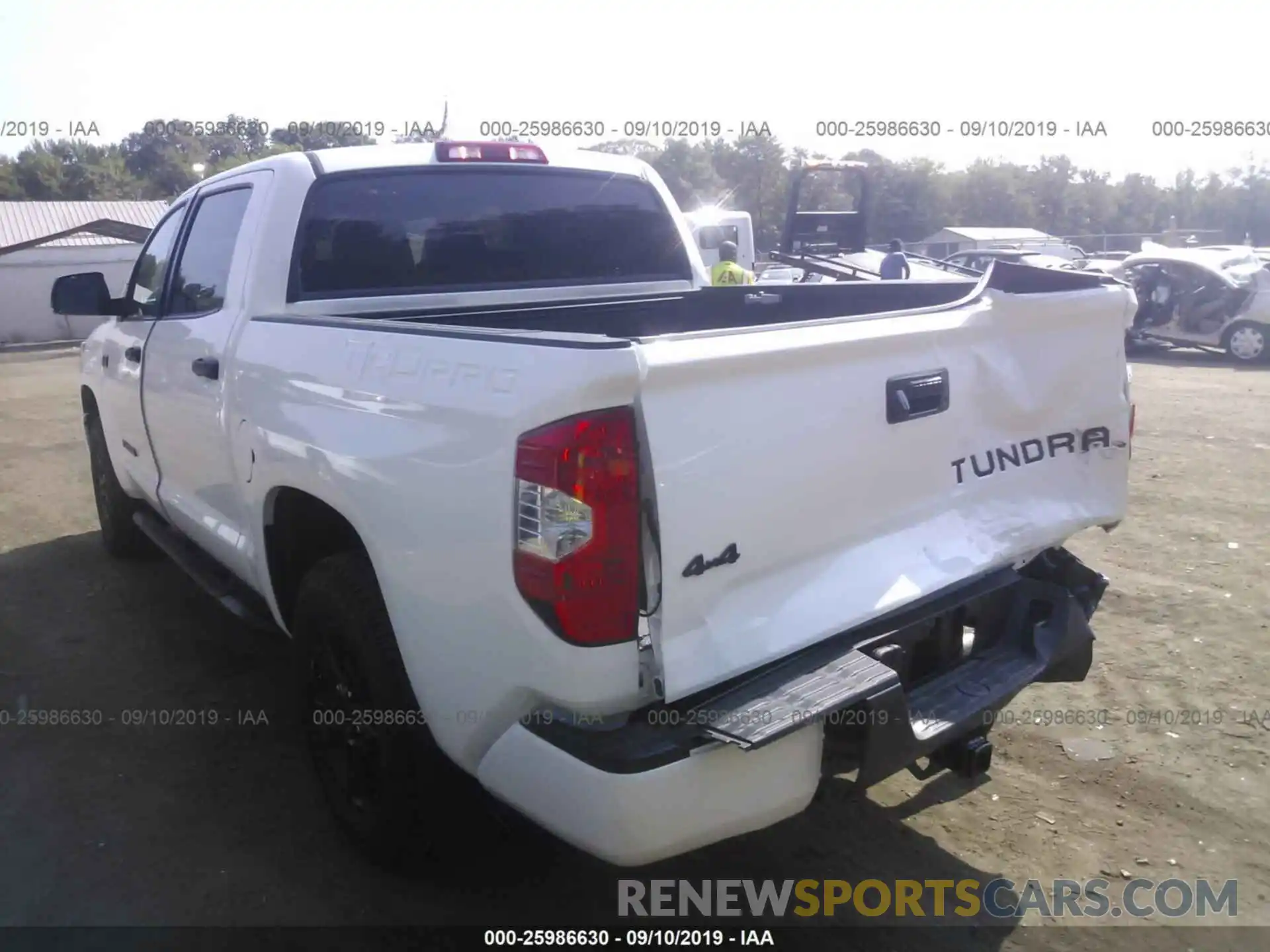 3 Photograph of a damaged car 5TFDY5F13KX837861 TOYOTA TUNDRA 2019