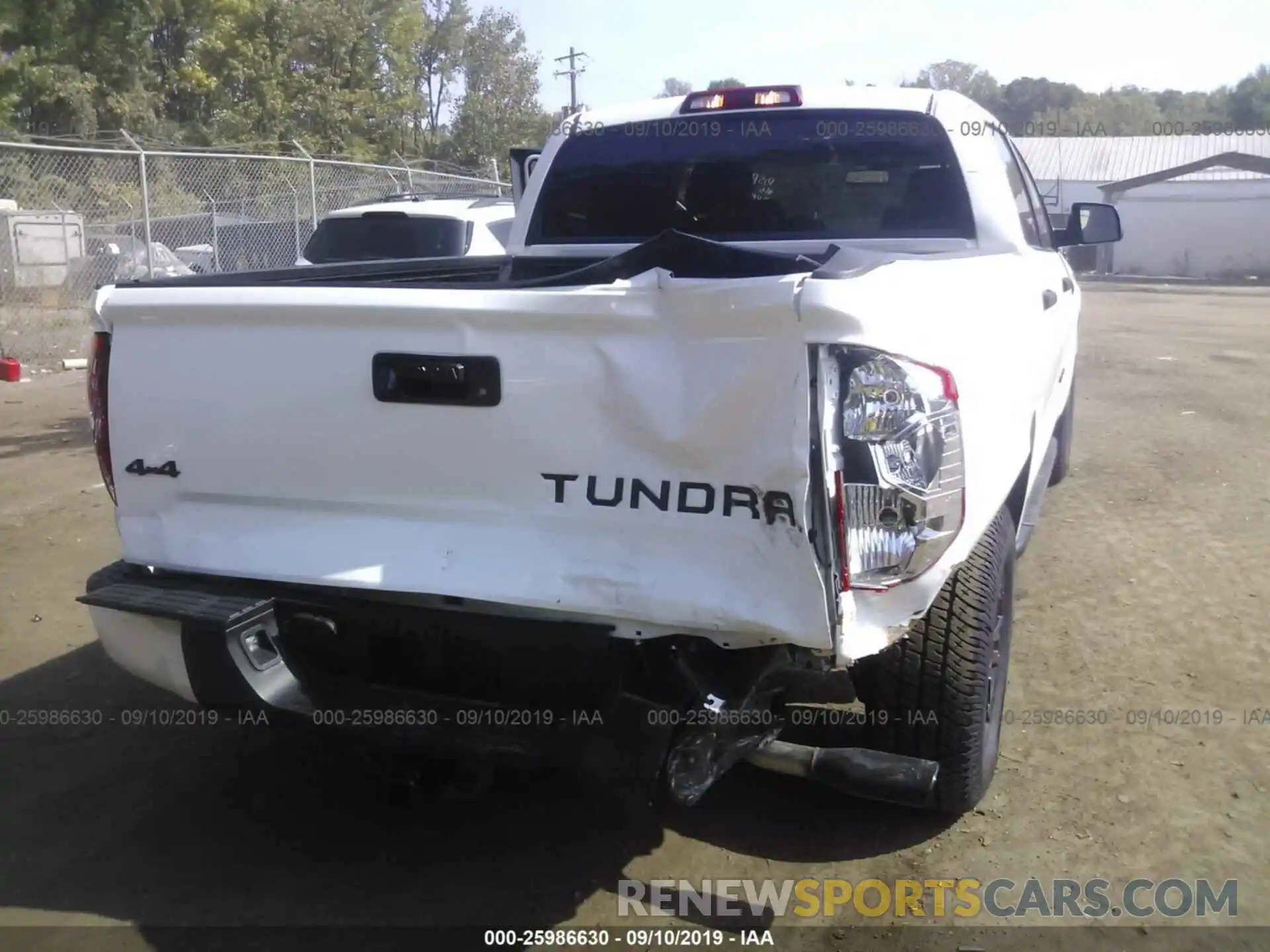 6 Photograph of a damaged car 5TFDY5F13KX837861 TOYOTA TUNDRA 2019