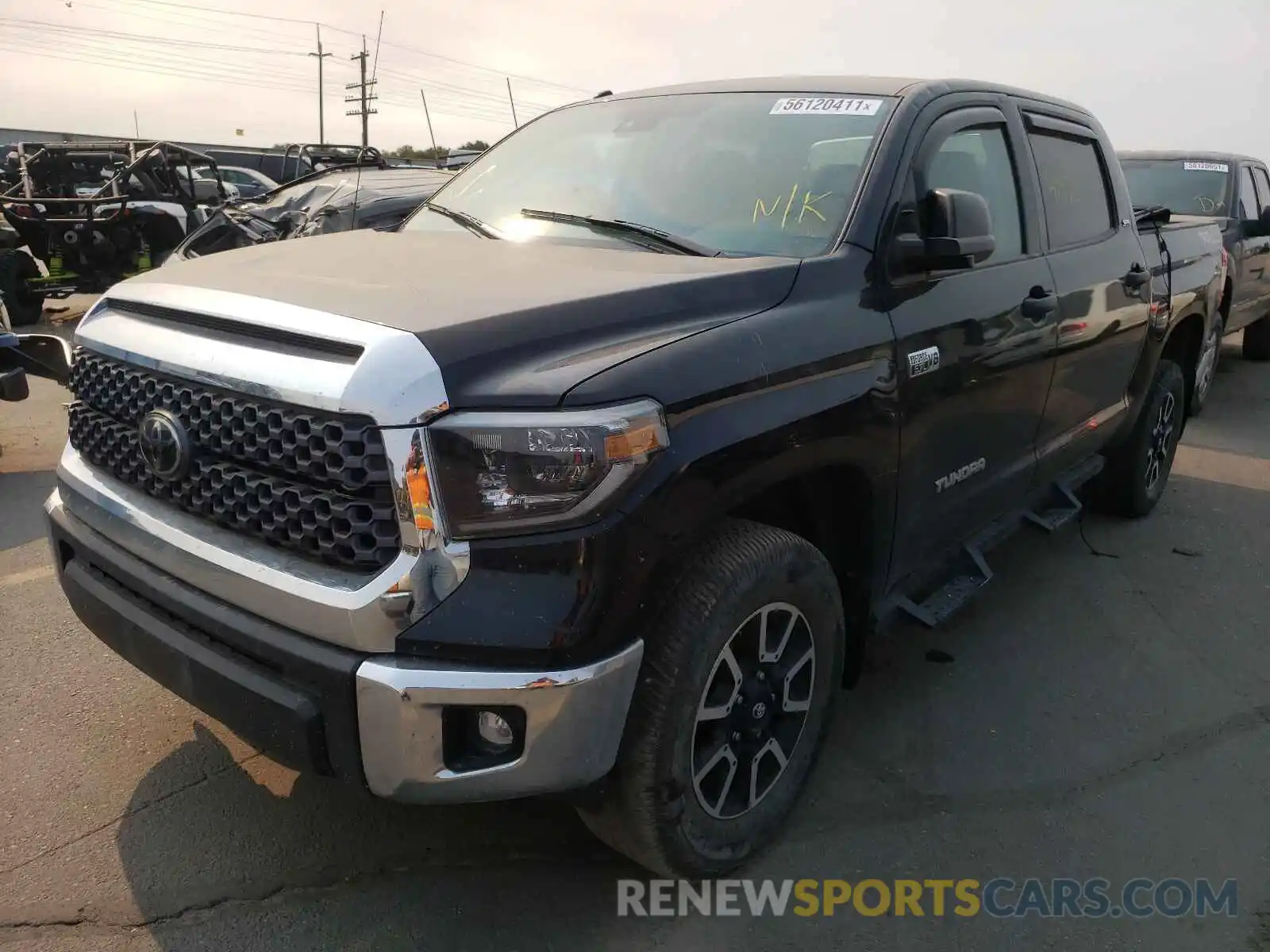 2 Photograph of a damaged car 5TFDY5F13KX849542 TOYOTA TUNDRA 2019