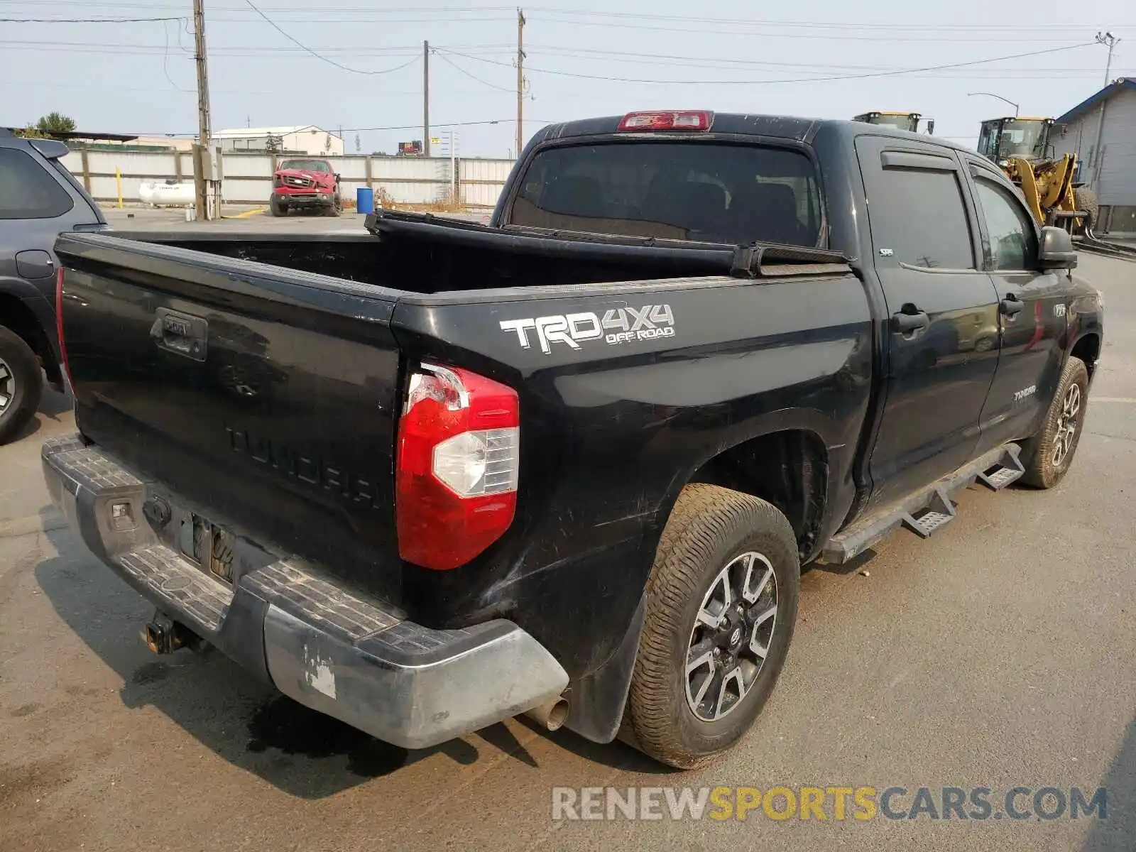 4 Photograph of a damaged car 5TFDY5F13KX849542 TOYOTA TUNDRA 2019