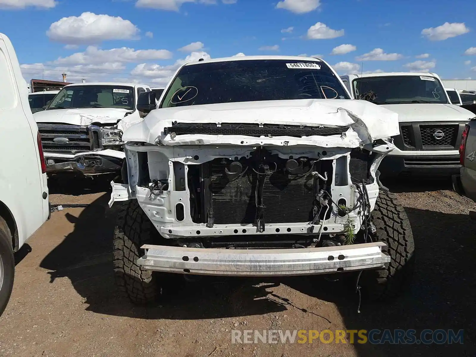 9 Photograph of a damaged car 5TFDY5F13KX865756 TOYOTA TUNDRA 2019