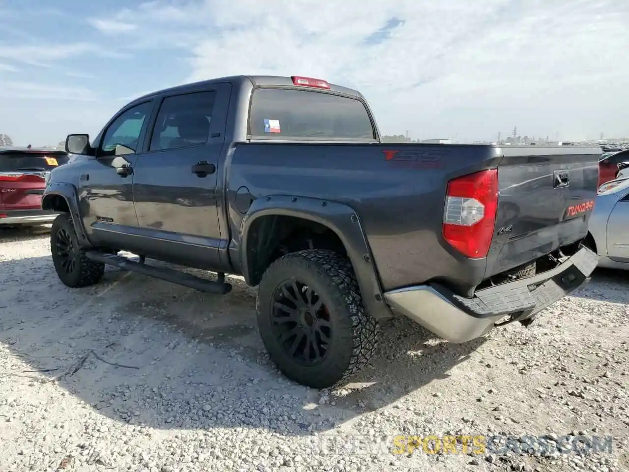 2 Photograph of a damaged car 5TFDY5F14KX784409 TOYOTA TUNDRA 2019