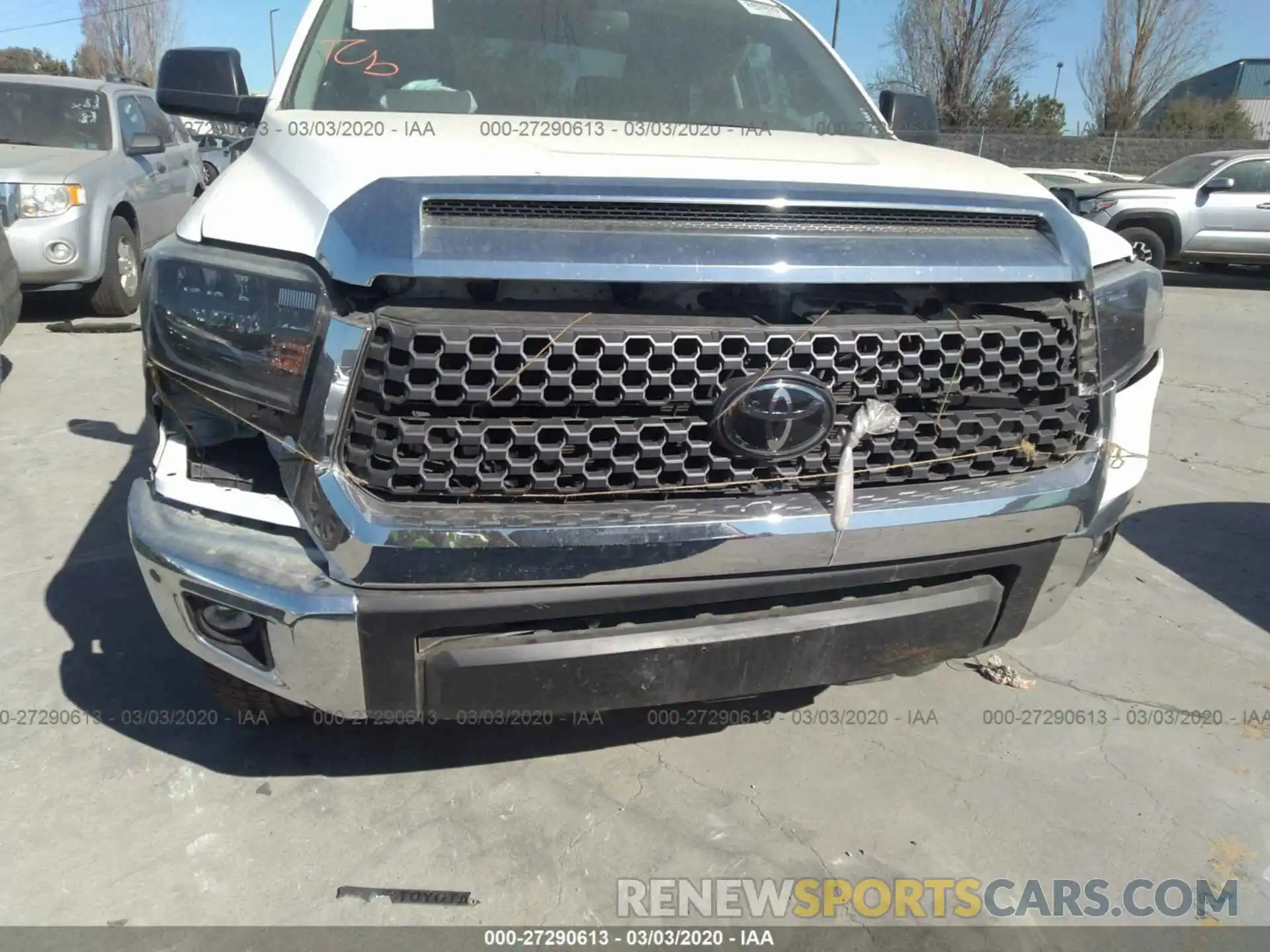 6 Photograph of a damaged car 5TFDY5F14KX788492 TOYOTA TUNDRA 2019