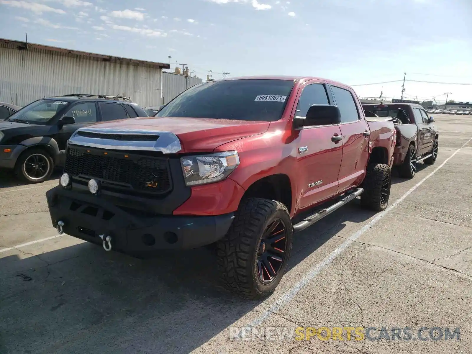 2 Photograph of a damaged car 5TFDY5F14KX794180 TOYOTA TUNDRA 2019