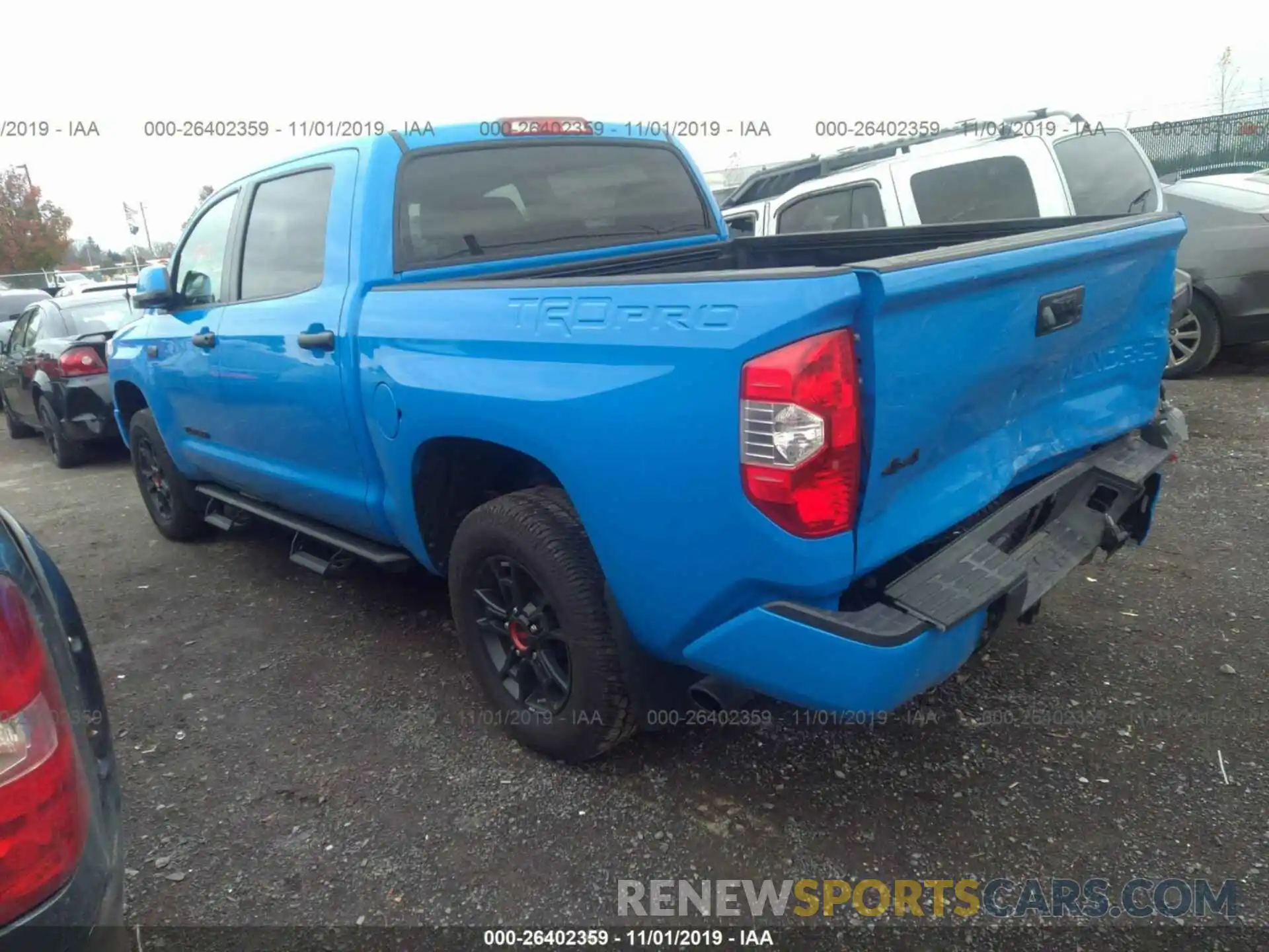 3 Photograph of a damaged car 5TFDY5F14KX796219 TOYOTA TUNDRA 2019