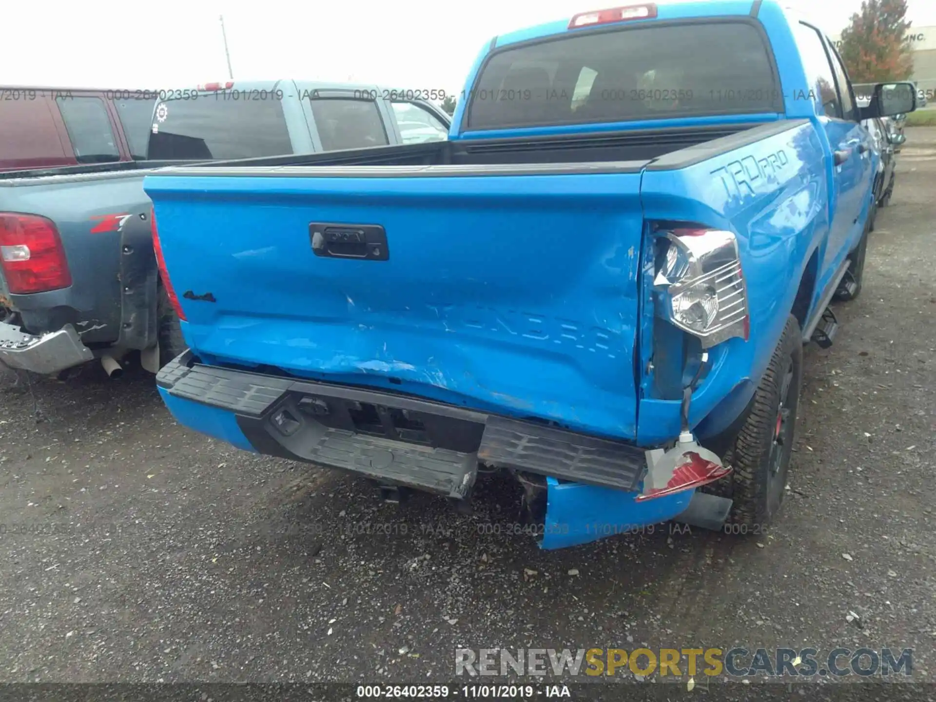 6 Photograph of a damaged car 5TFDY5F14KX796219 TOYOTA TUNDRA 2019