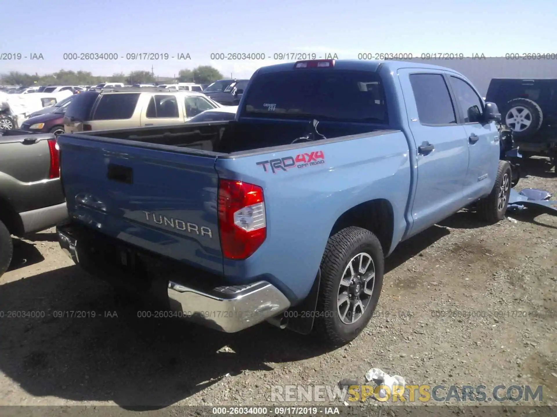 4 Фотография поврежденного автомобиля 5TFDY5F14KX798813 TOYOTA TUNDRA 2019