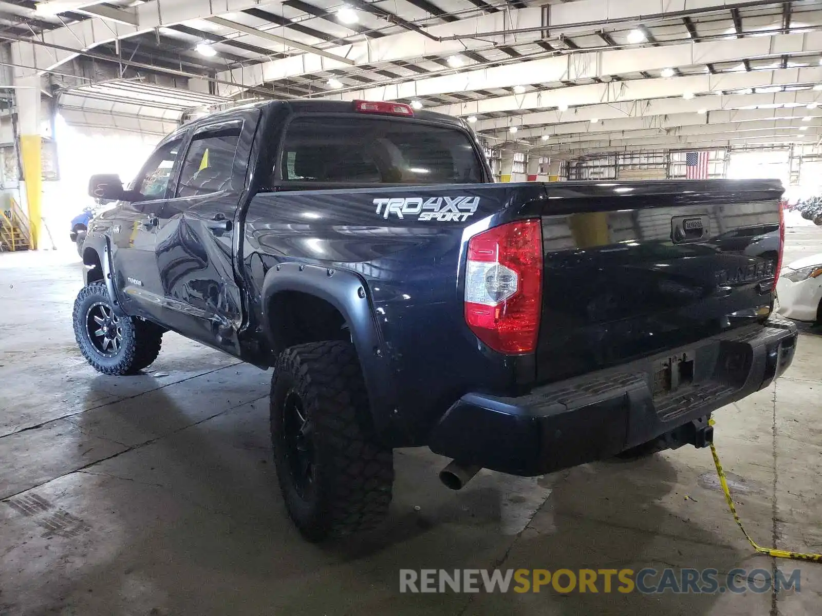 3 Photograph of a damaged car 5TFDY5F14KX799430 TOYOTA TUNDRA 2019