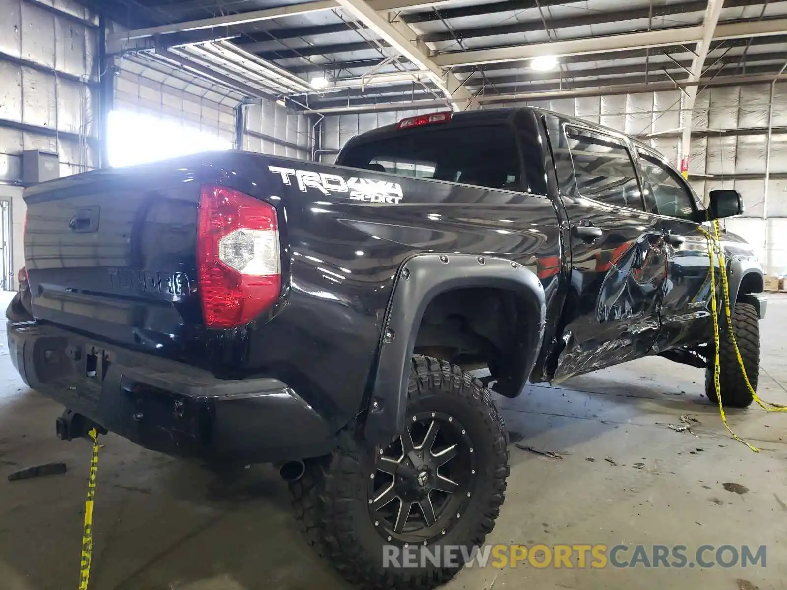 4 Photograph of a damaged car 5TFDY5F14KX799430 TOYOTA TUNDRA 2019